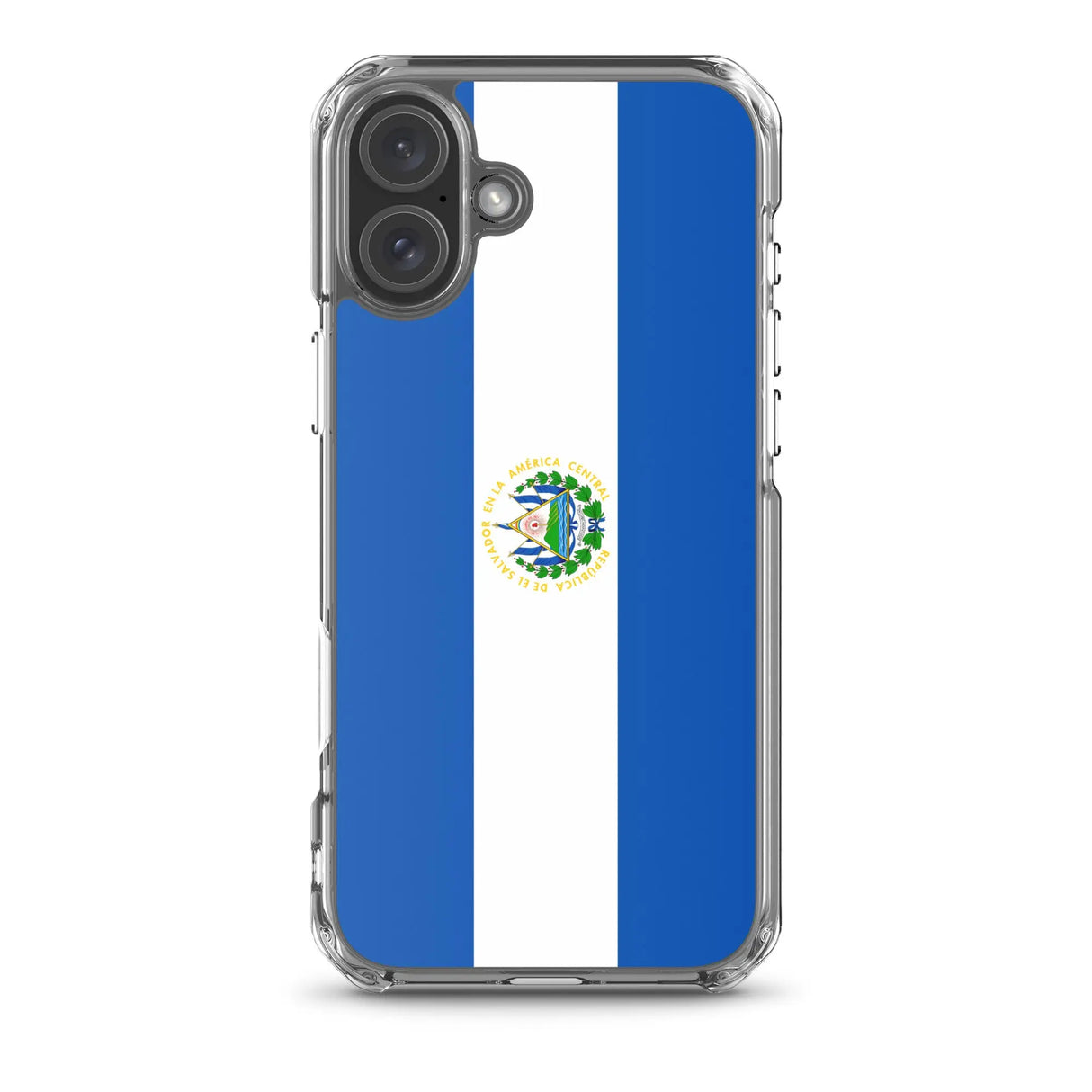 Coque iphone drapeau salvador souple résistant antichoc
