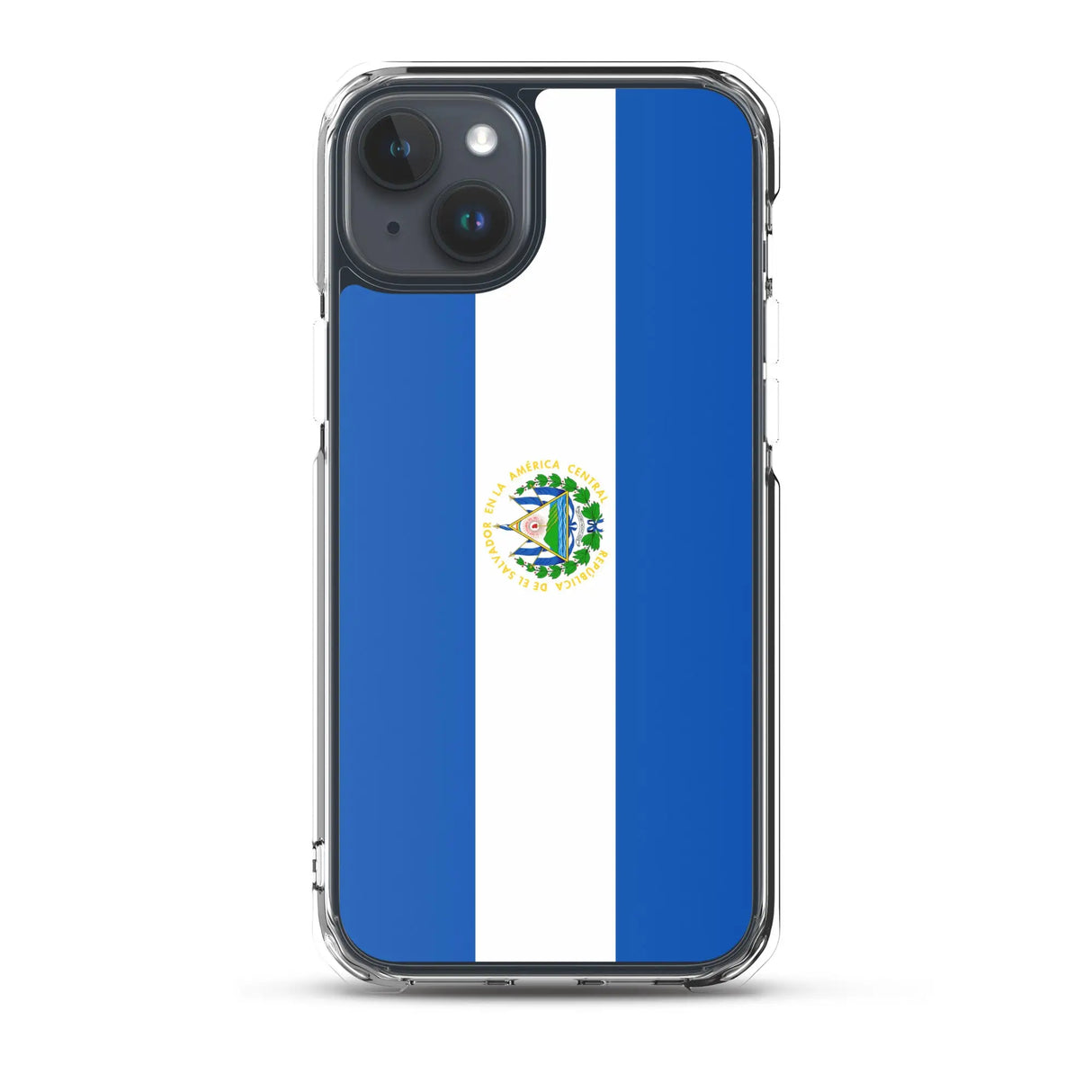 Coque iphone drapeau salvador souple résistant antichoc