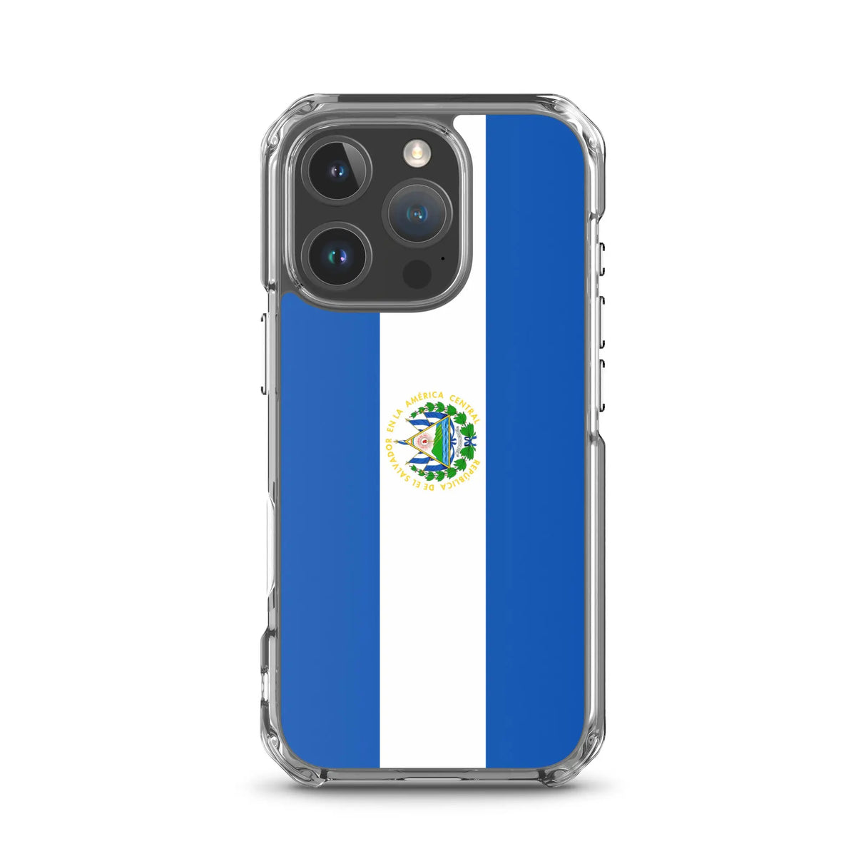 Coque iphone drapeau salvador souple résistant antichoc