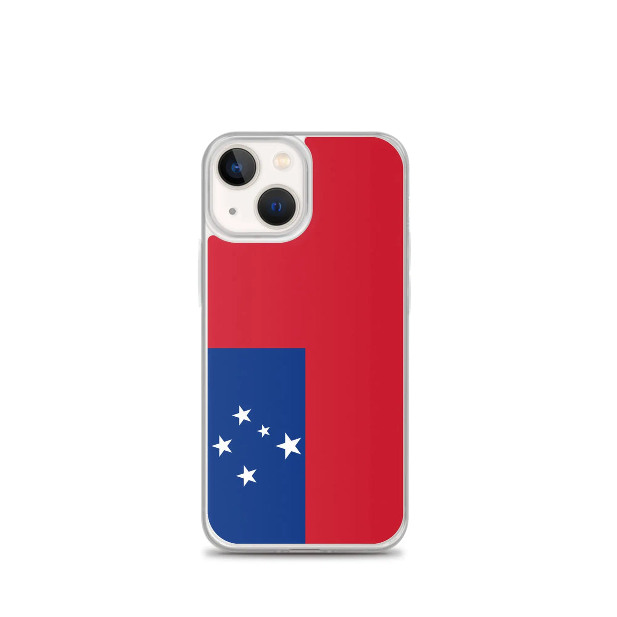 Coque iphone drapeau samoa souple antichoc transparente