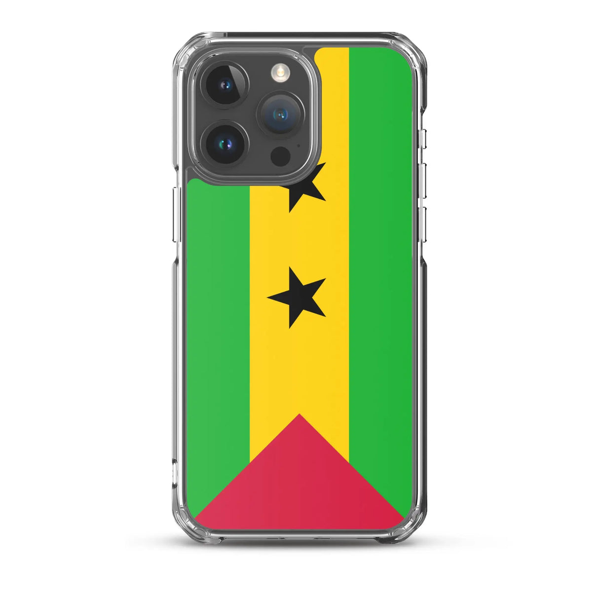 Coque iphone drapeau sao tomé-et-principe souple antichoc