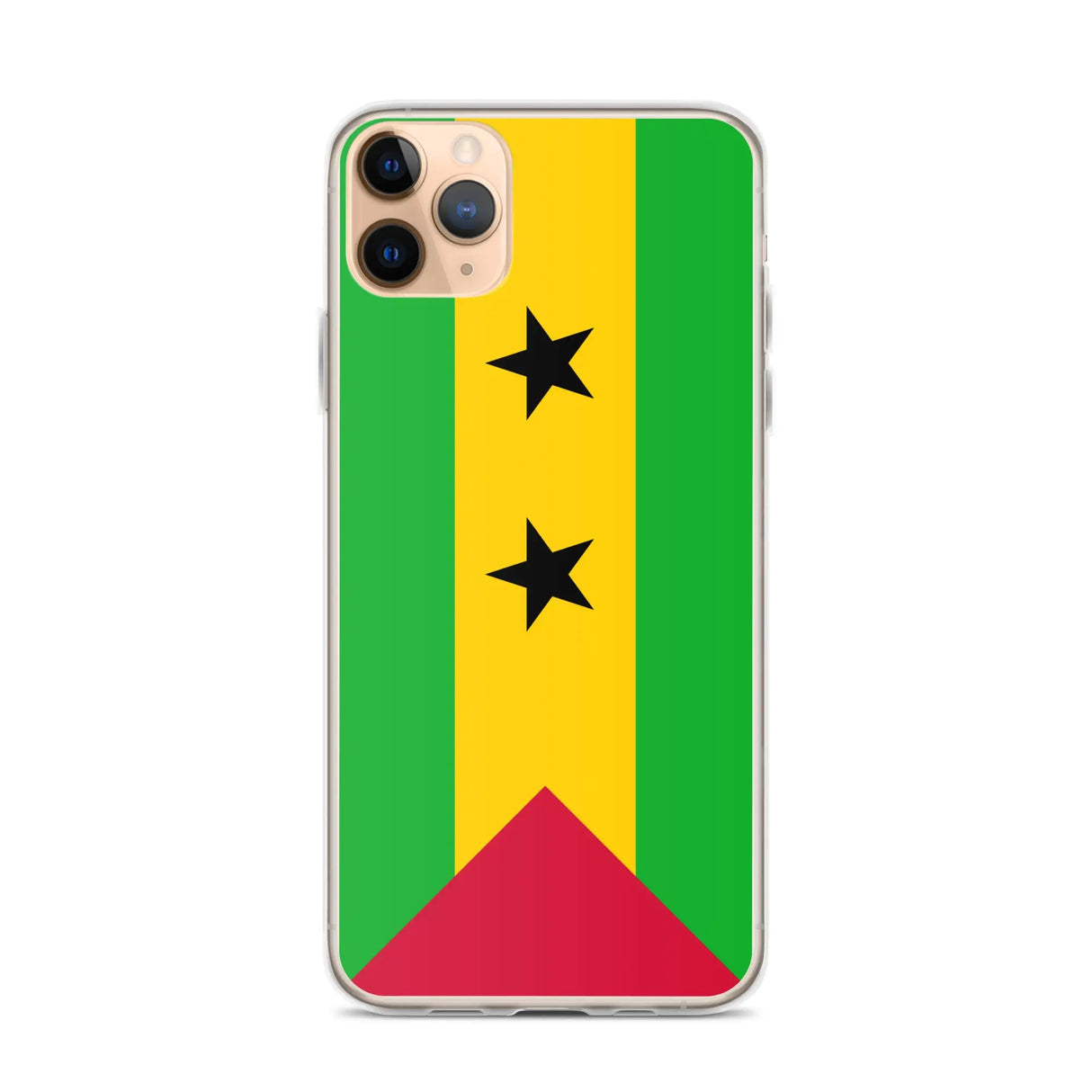 Coque iphone drapeau sao tomé-et-principe souple antichoc