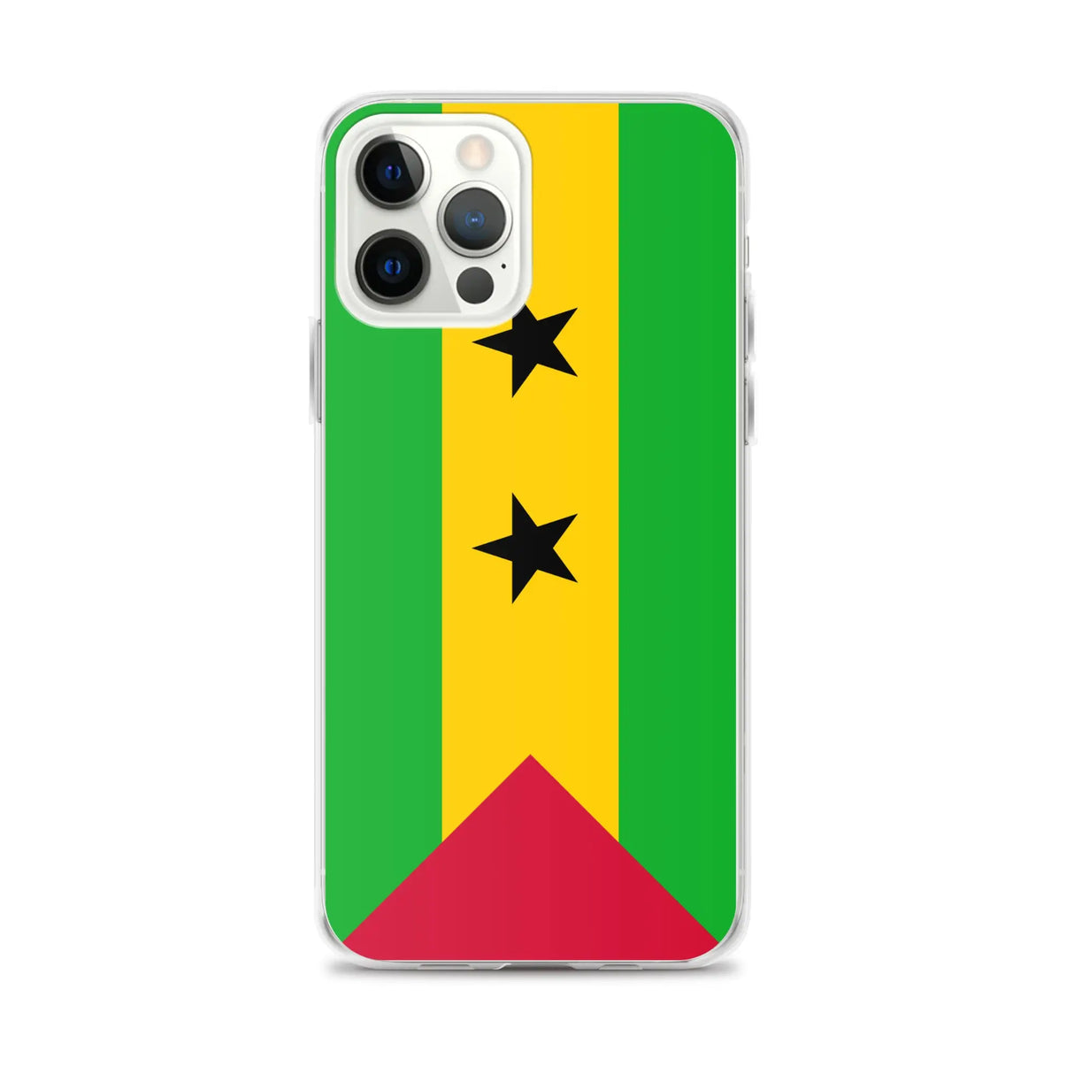 Coque iphone drapeau sao tomé-et-principe souple antichoc