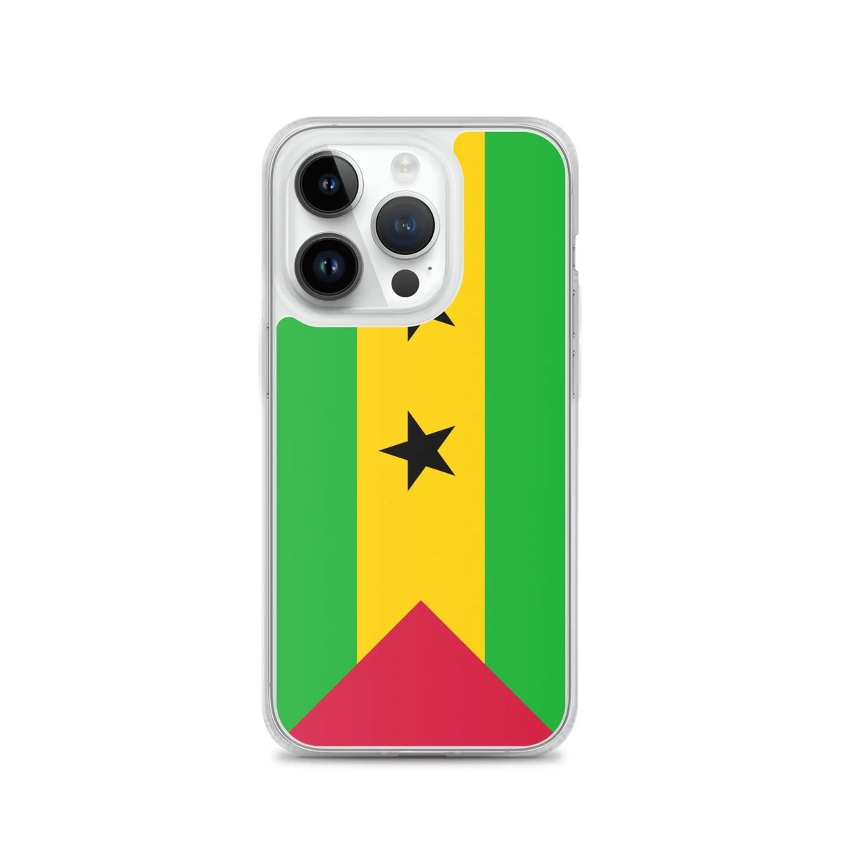Coque iphone drapeau sao tomé-et-principe souple antichoc
