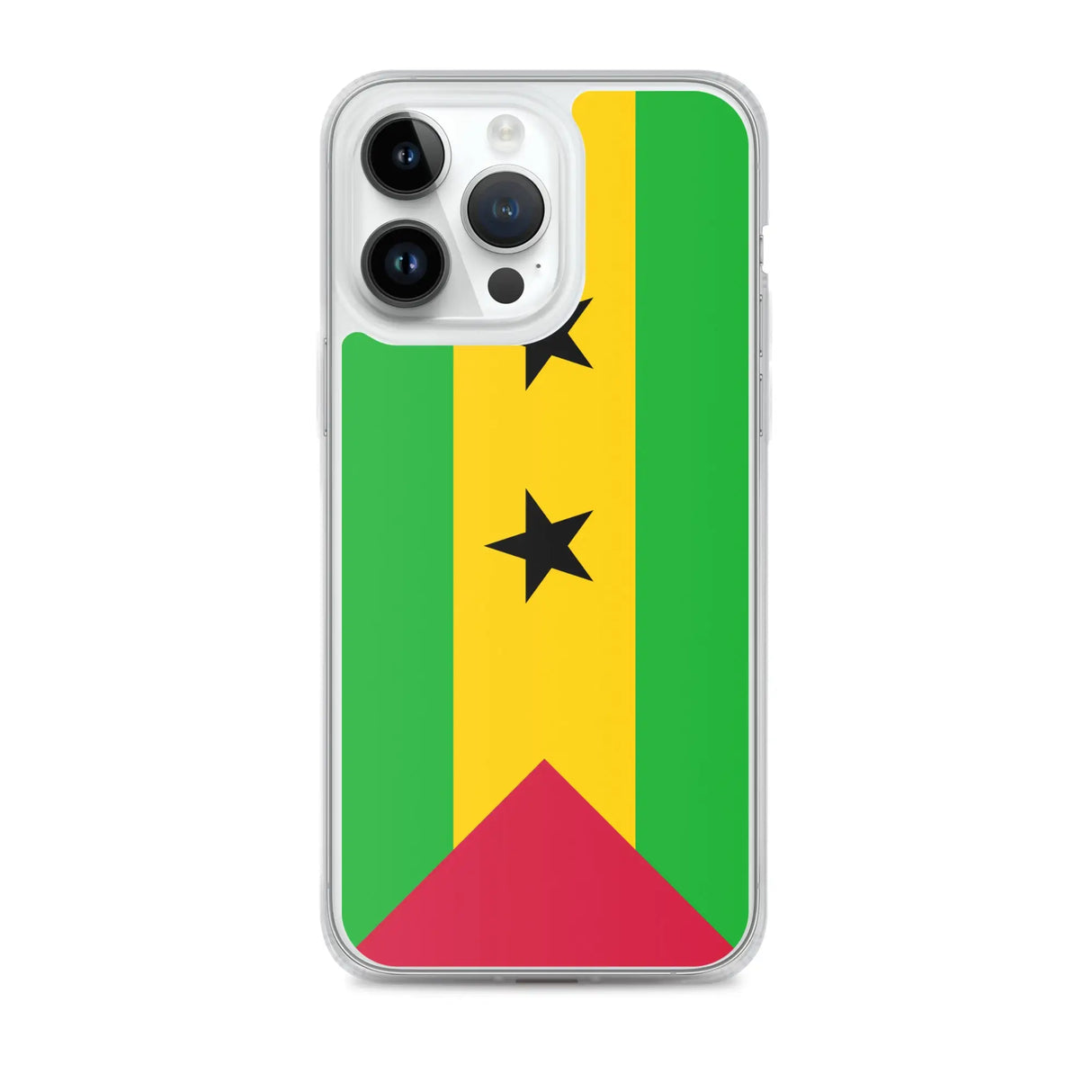 Coque iphone drapeau sao tomé-et-principe souple antichoc