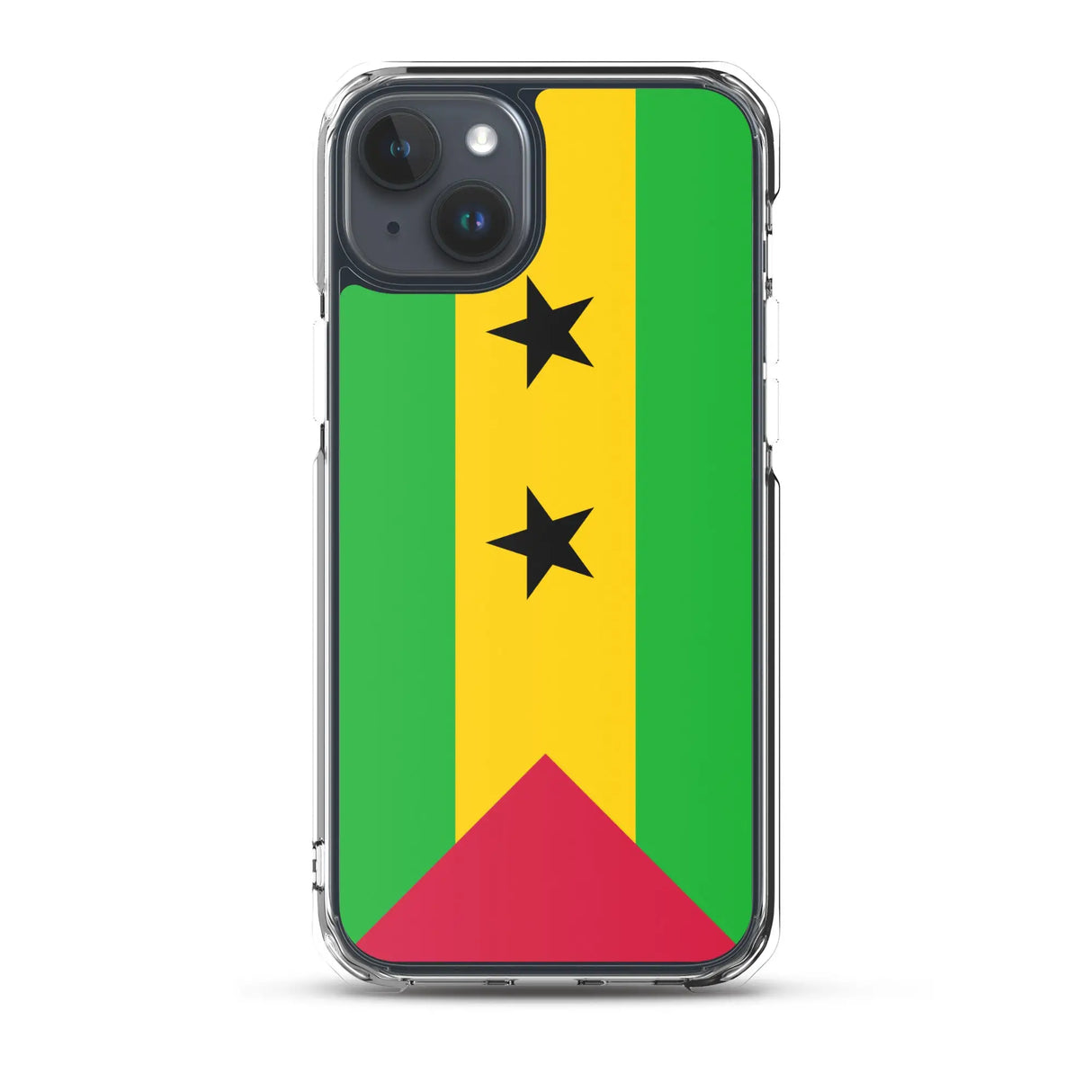 Coque iphone drapeau sao tomé-et-principe souple antichoc