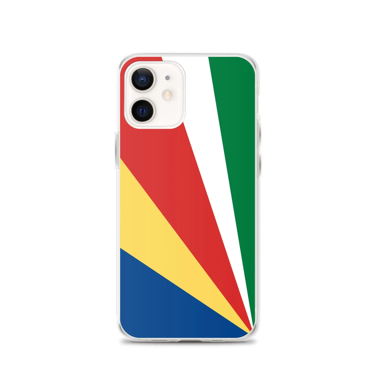 Coque iphone drapeau seychelles souple antichoc transparente