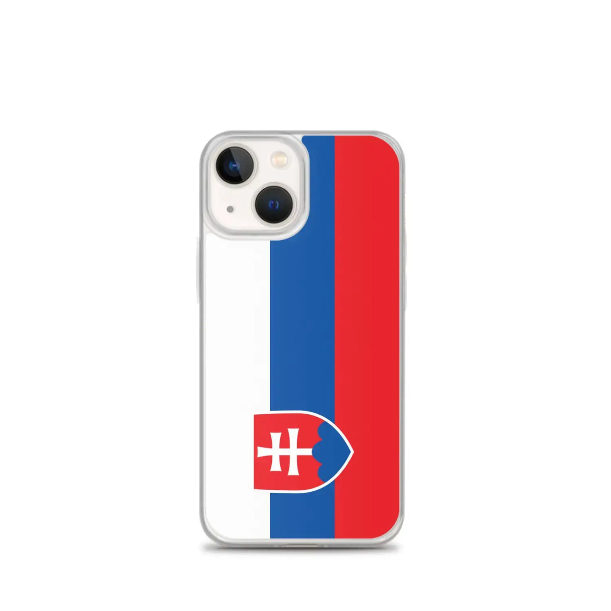 Coque iphone drapeau slovaquie souple antichoc transparente