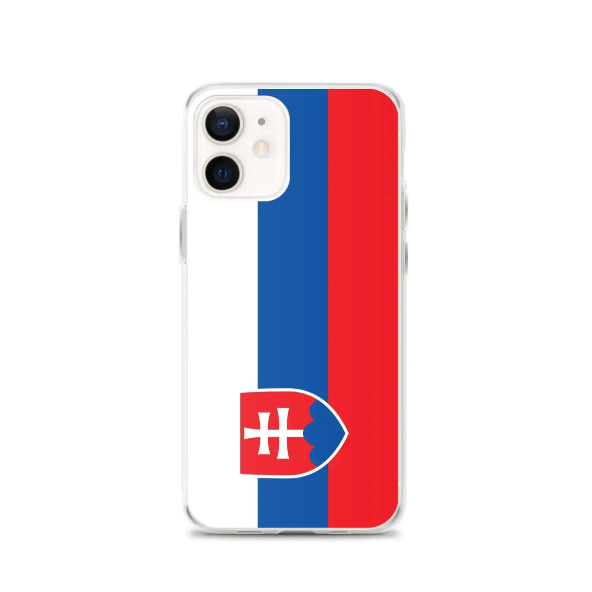 Coque iphone drapeau slovaquie souple antichoc transparente
