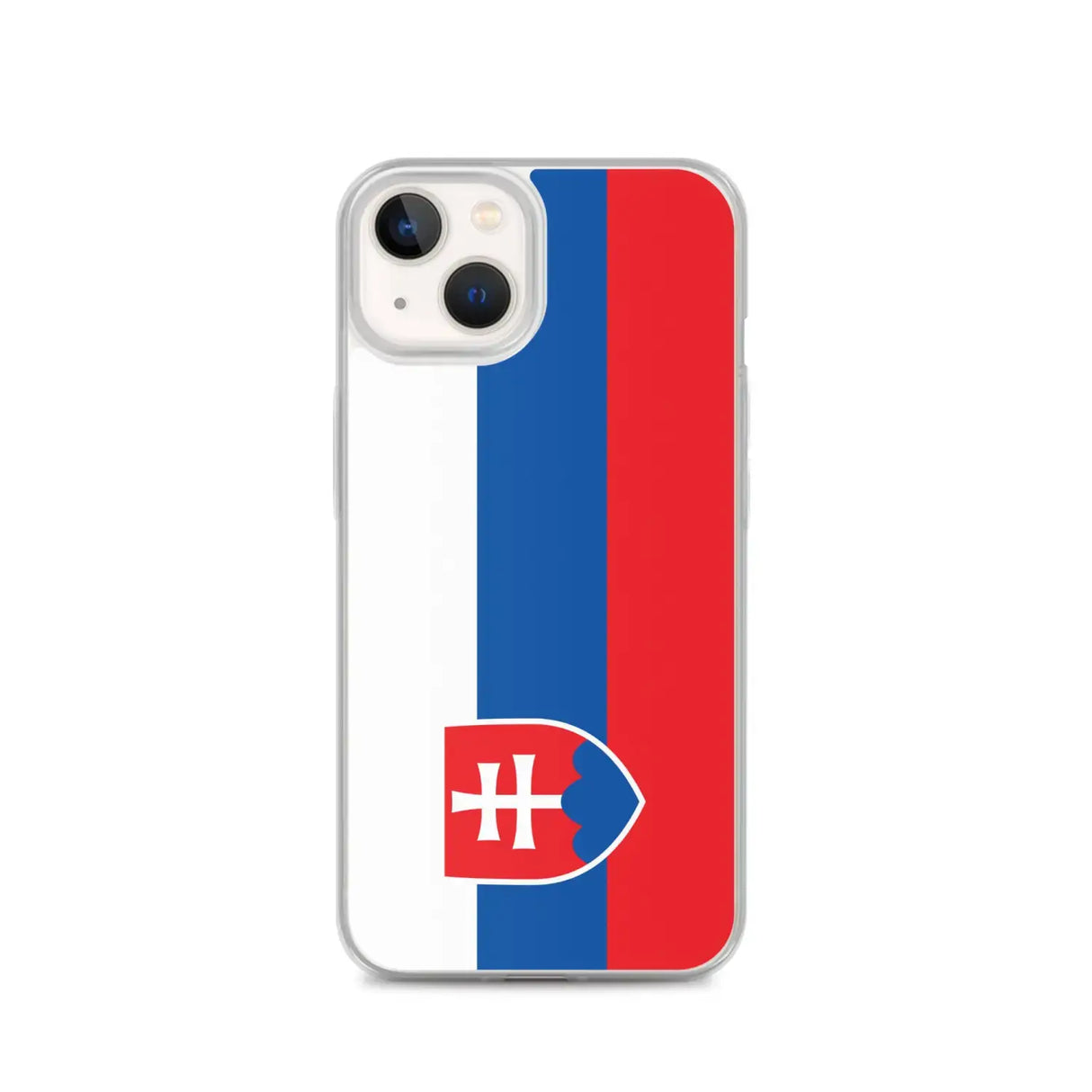 Coque iphone drapeau slovaquie souple antichoc transparente