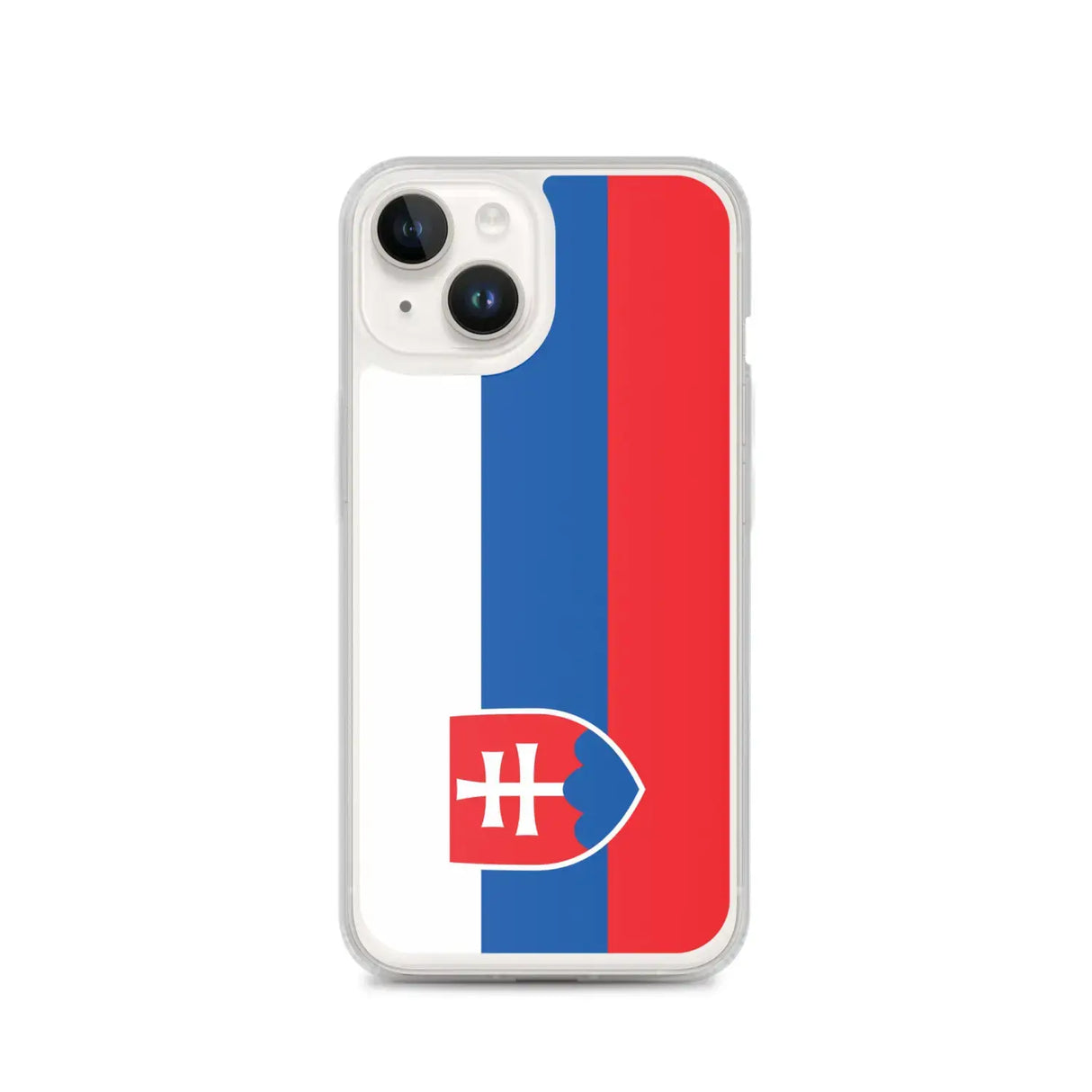 Coque iphone drapeau slovaquie souple antichoc transparente