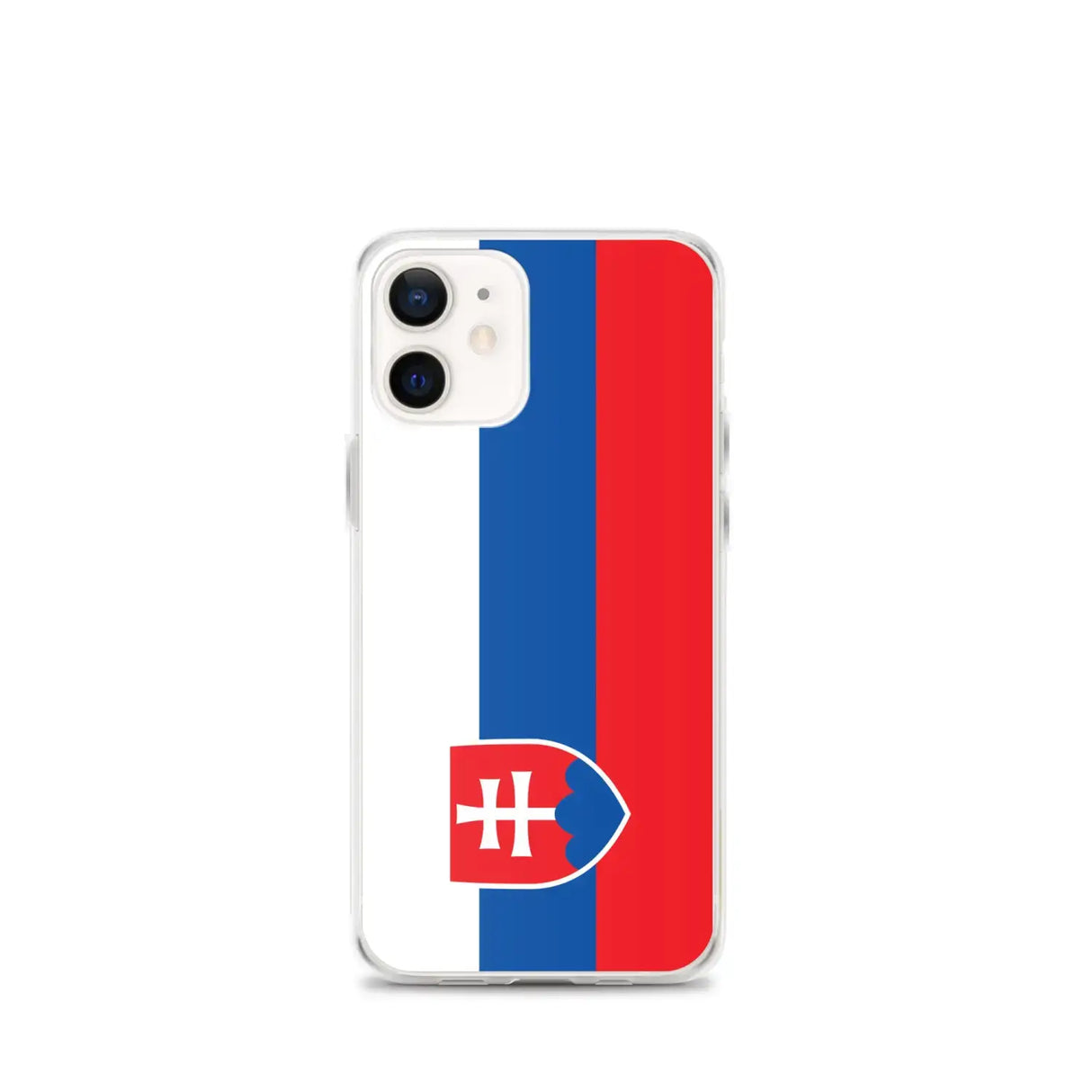 Coque iphone drapeau slovaquie souple antichoc transparente