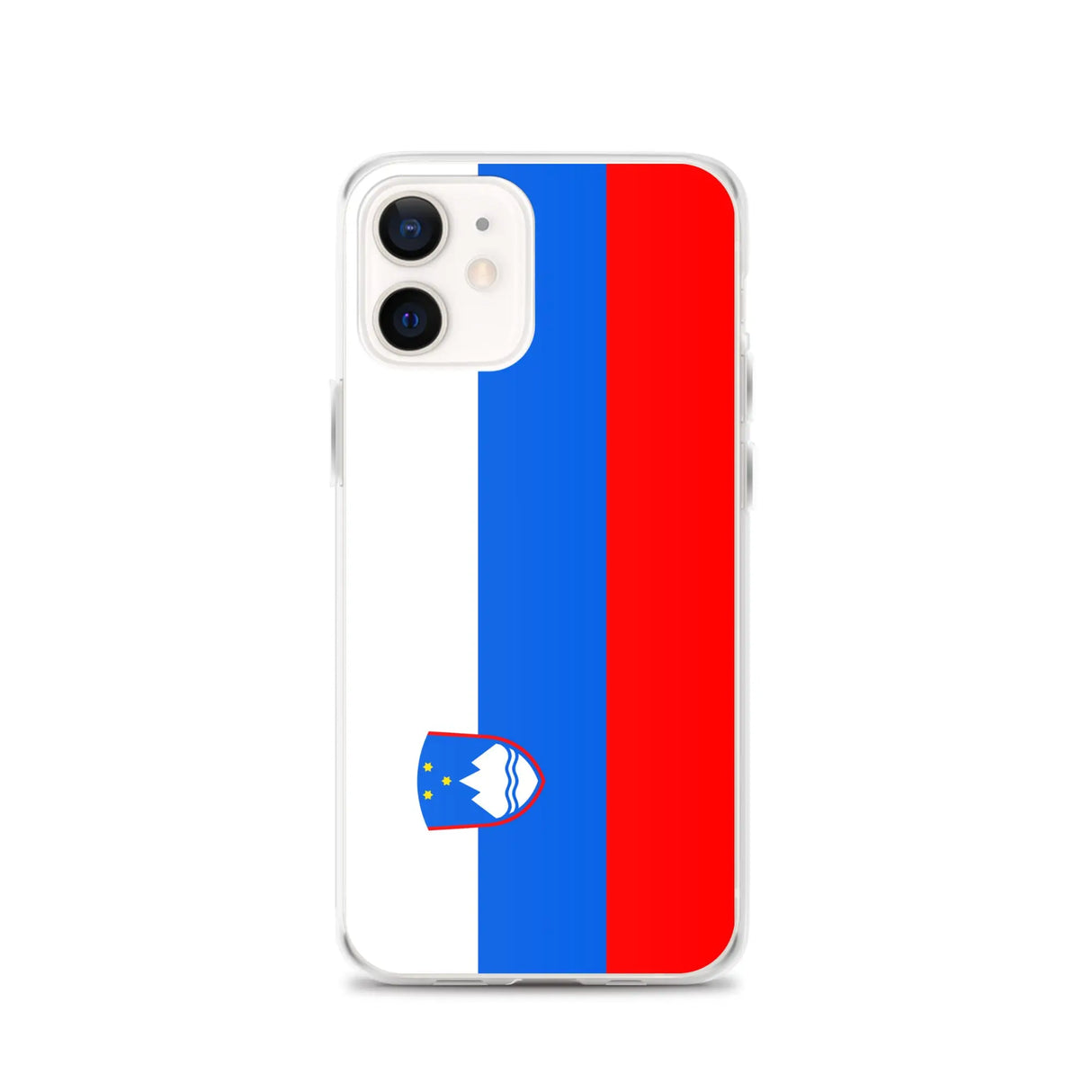Coque iphone drapeau slovénie souple et antichoc