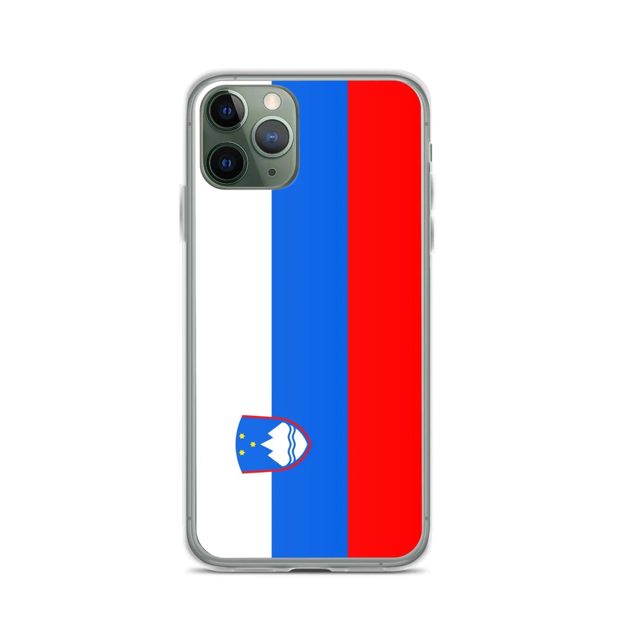 Coque iphone drapeau slovénie souple et antichoc
