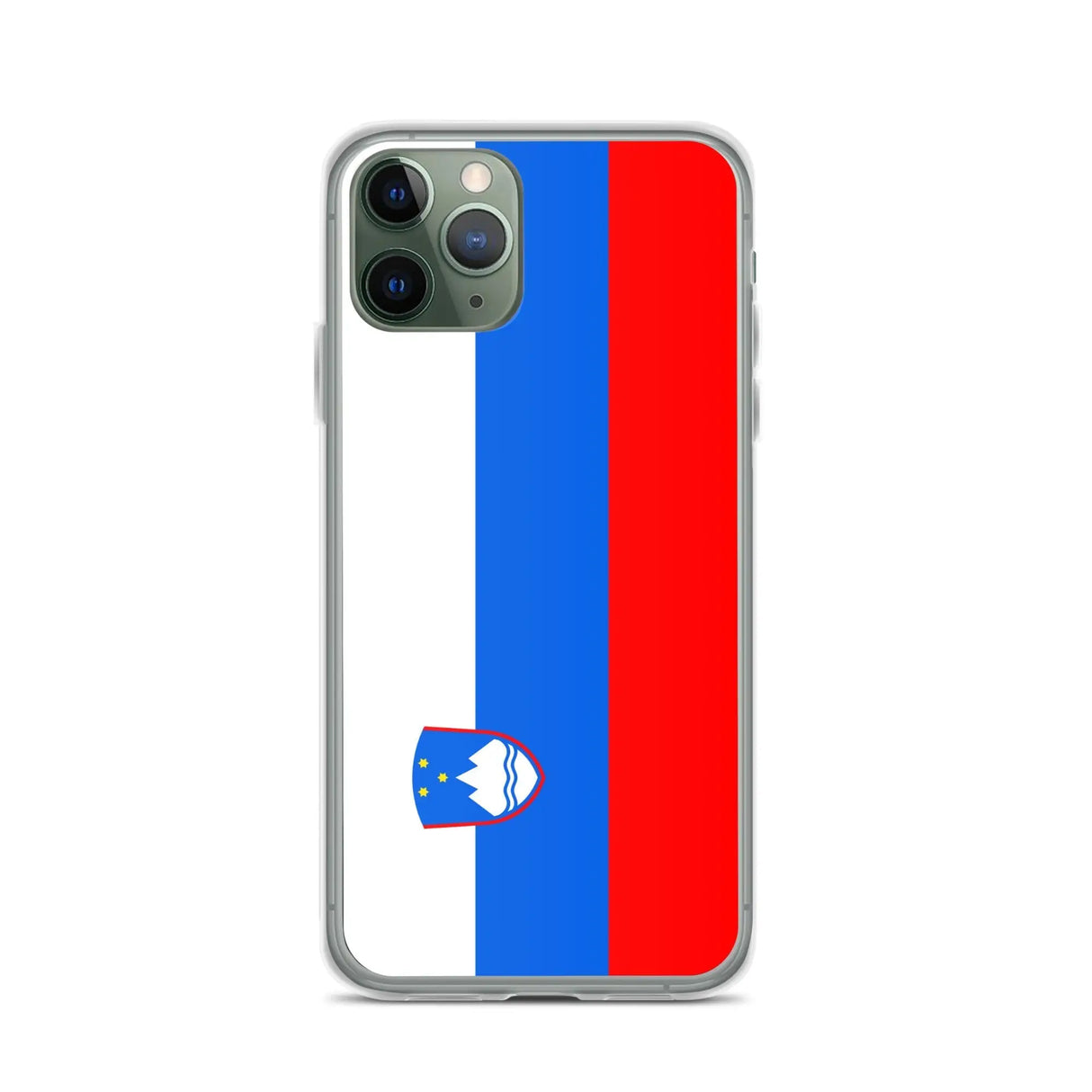 Coque iphone drapeau slovénie souple et antichoc