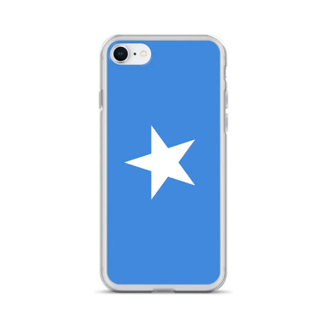 Coque iphone drapeau somalie souple antichoc transparente