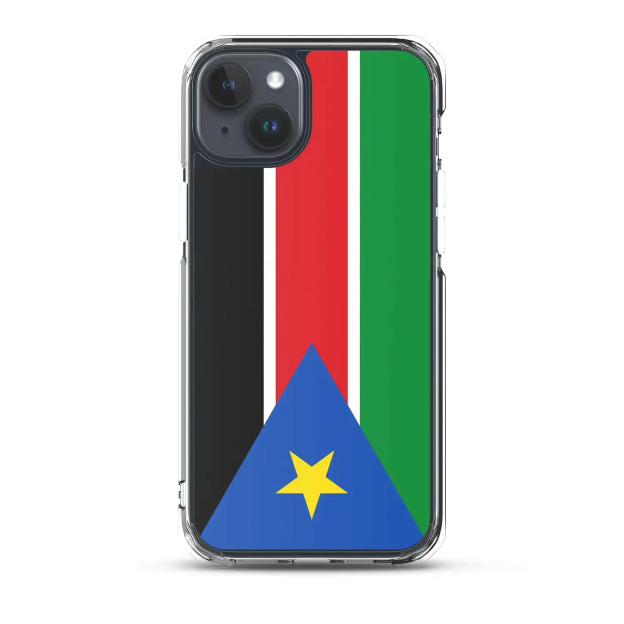Coque iphone drapeau soudan du sud souple antichoc