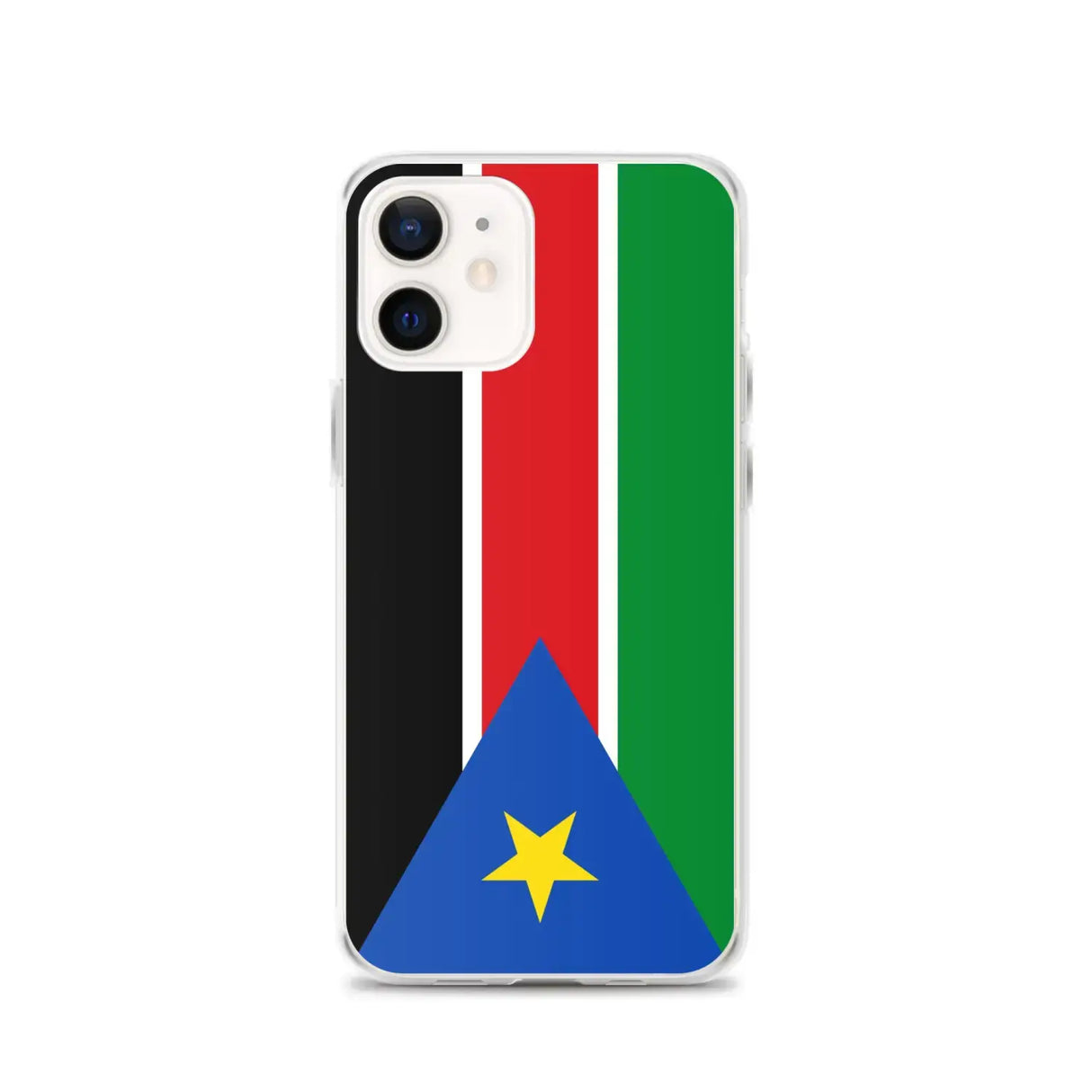 Coque iphone drapeau soudan du sud souple antichoc