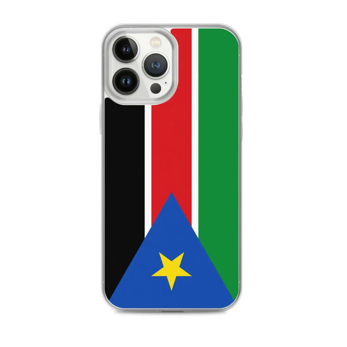 Coque iphone drapeau soudan du sud souple antichoc