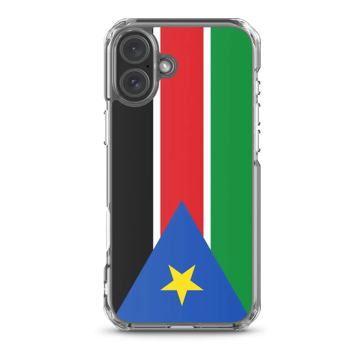 Coque iphone drapeau soudan du sud souple antichoc