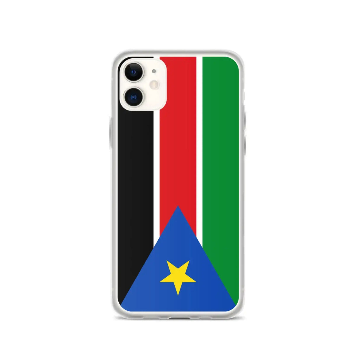 Coque iphone drapeau soudan du sud souple antichoc