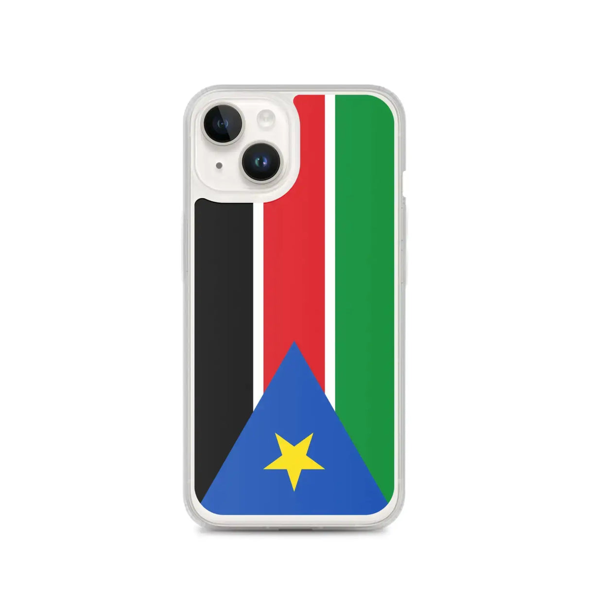 Coque iphone drapeau soudan du sud souple antichoc