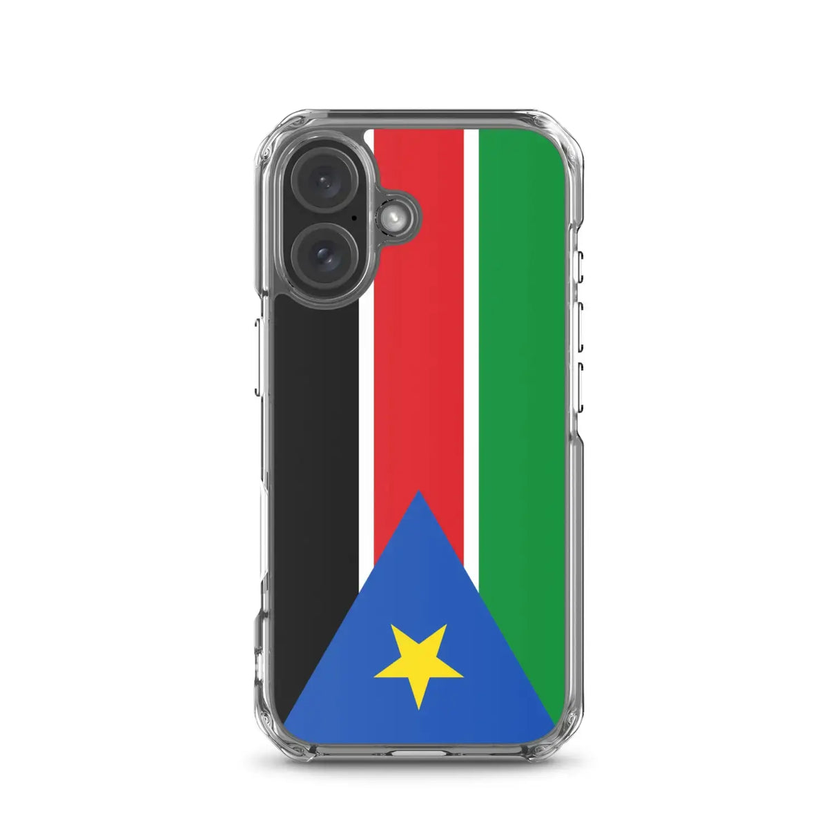 Coque iphone drapeau soudan du sud souple antichoc