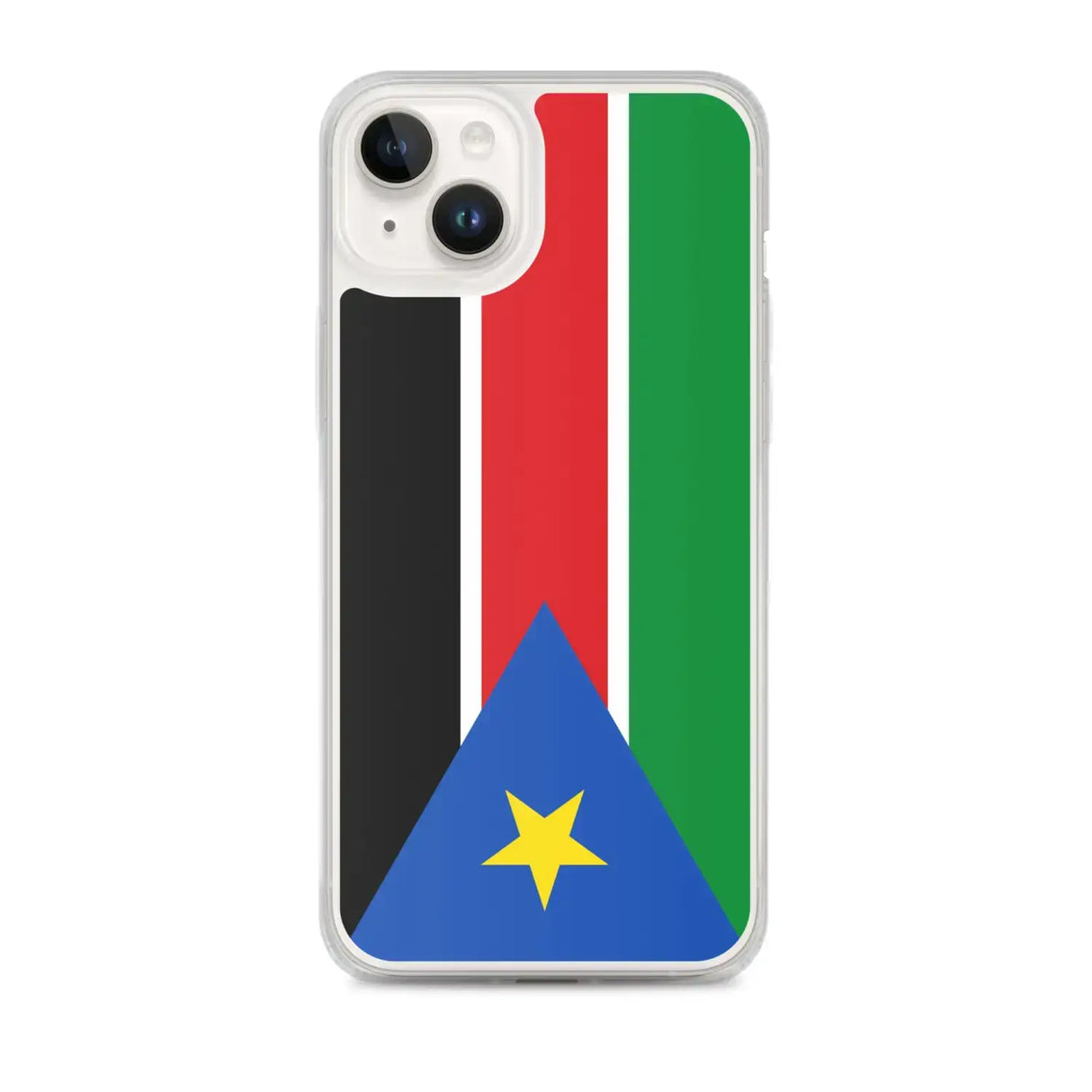 Coque iphone drapeau soudan du sud souple antichoc