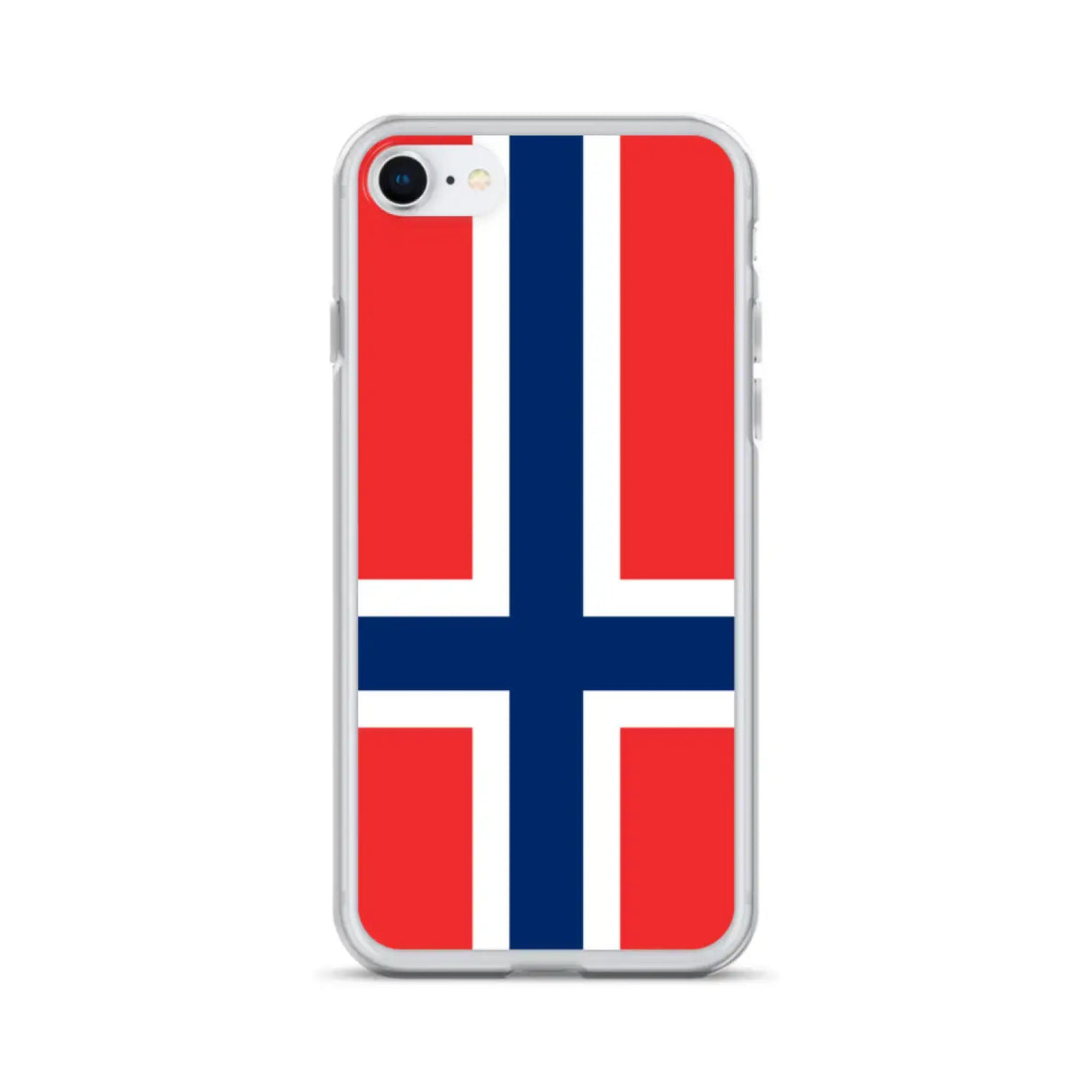 Coque iphone drapeau svalbard et jan mayen souple antichoc