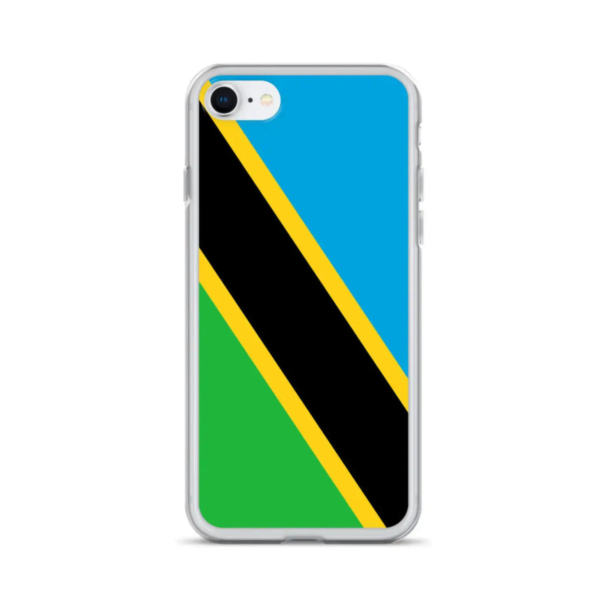 Coque iphone drapeau tanzanie souple résistante antichoc