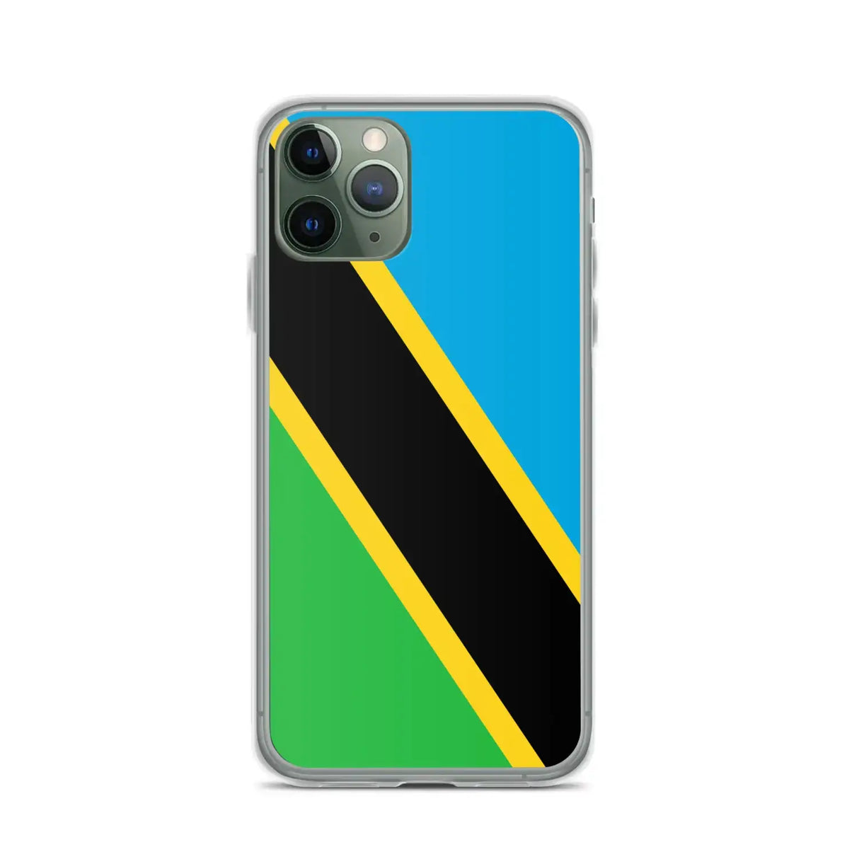 Coque iphone drapeau tanzanie souple résistante antichoc