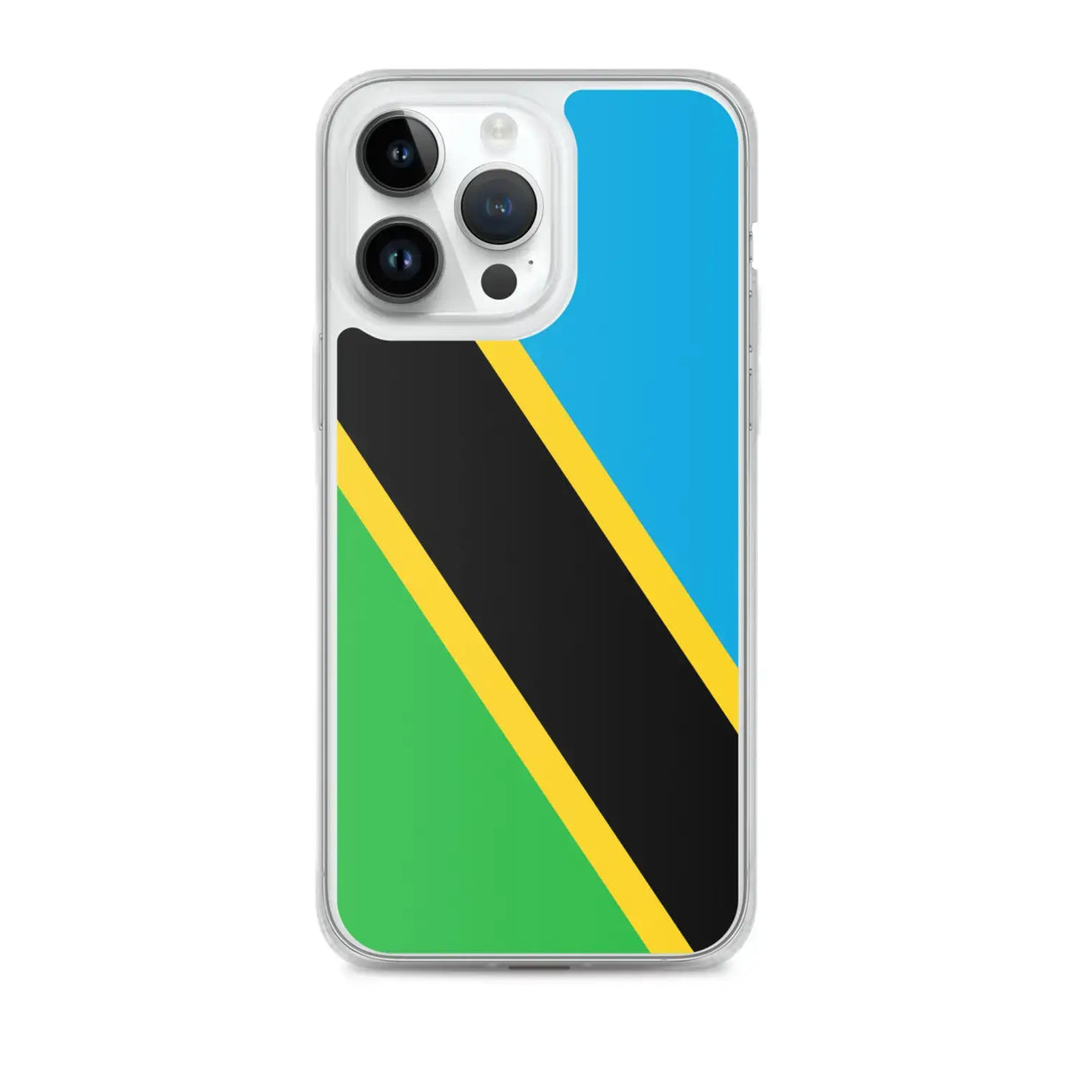 Coque iphone drapeau tanzanie souple résistante antichoc