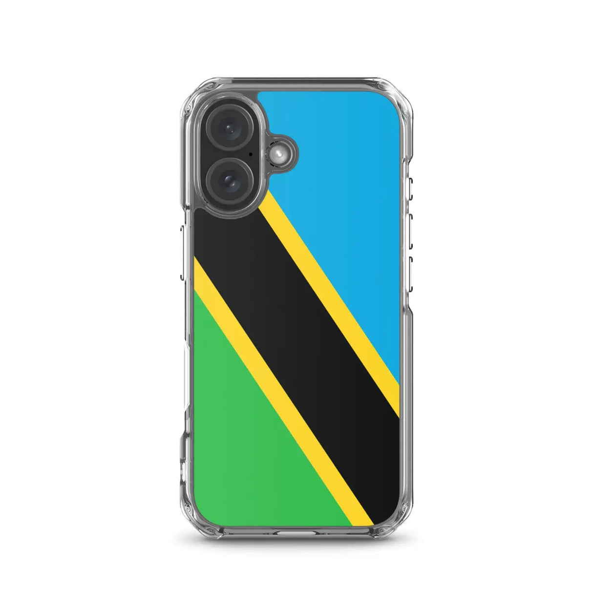 Coque iphone drapeau tanzanie souple résistante antichoc