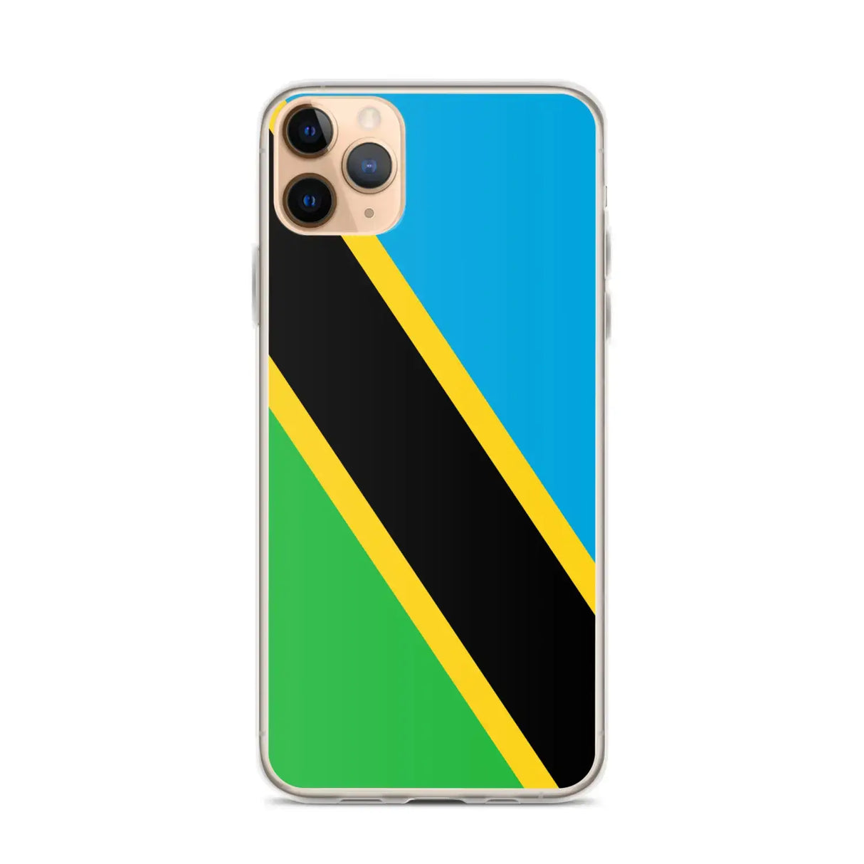 Coque iphone drapeau tanzanie souple résistante antichoc