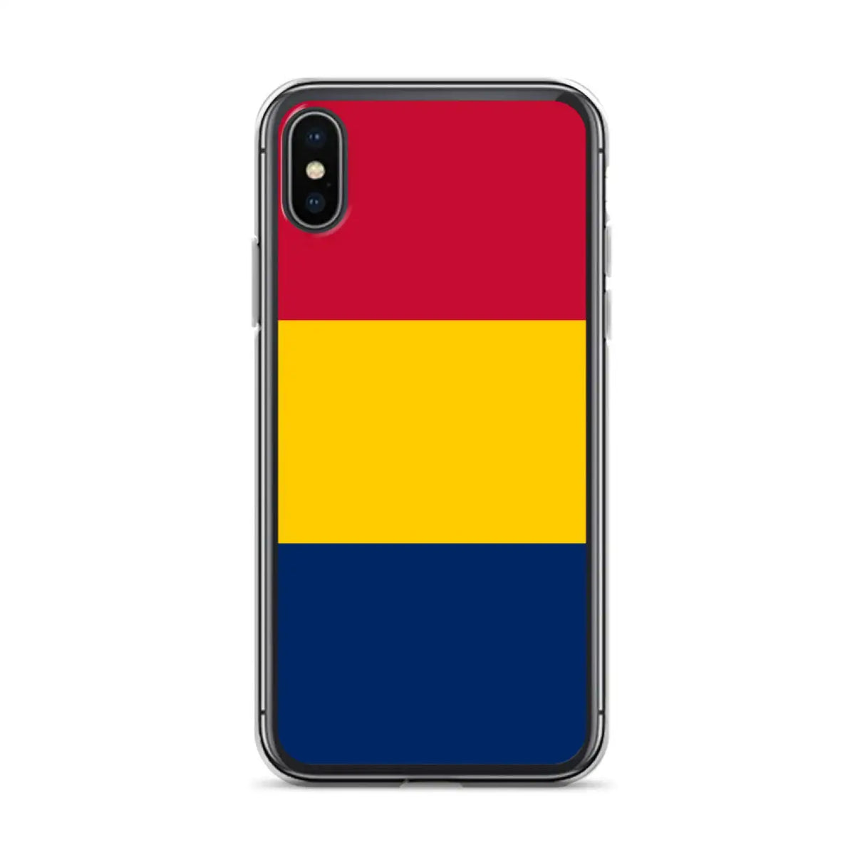 Coque iphone drapeau tchad souple antichoc transparente
