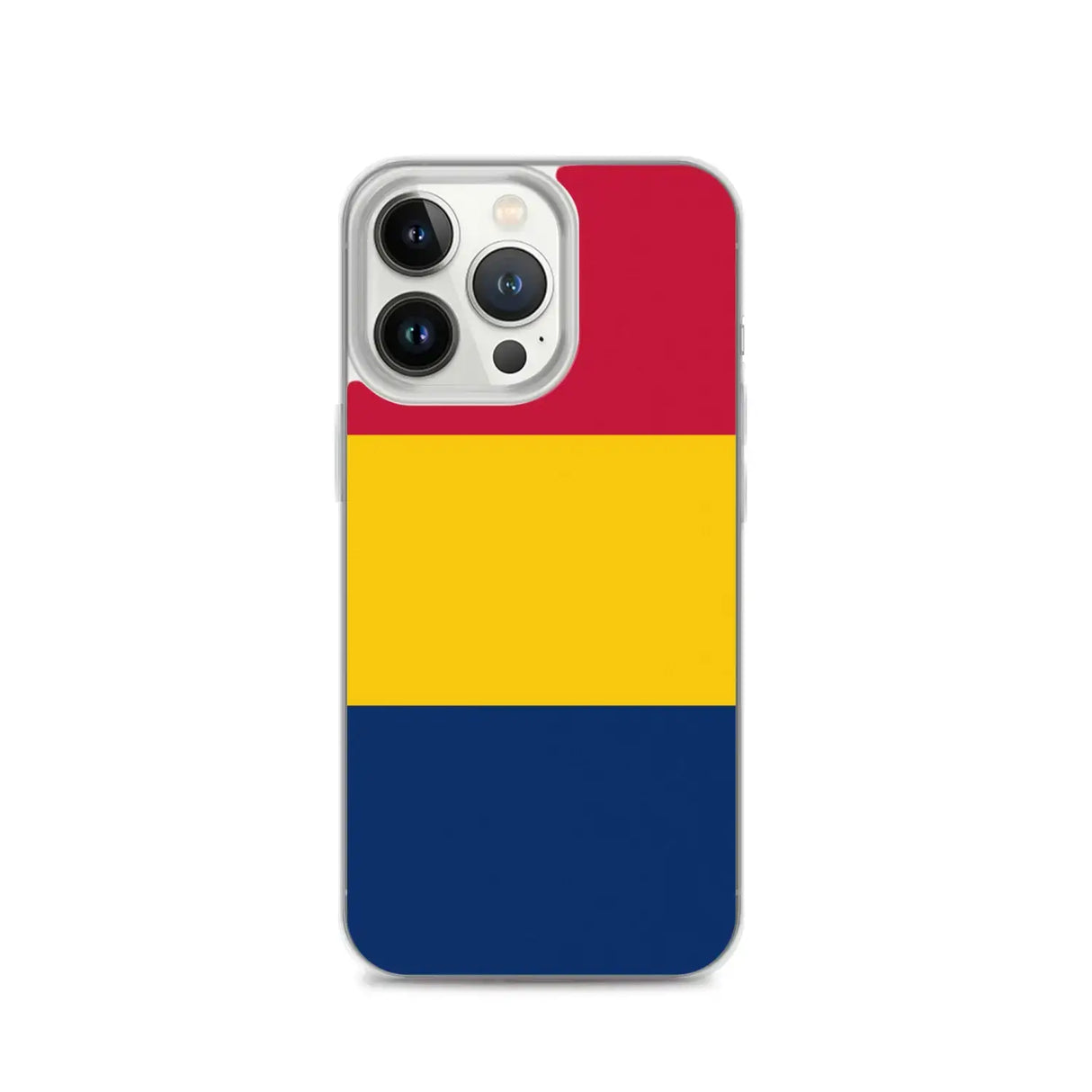 Coque iphone drapeau tchad souple antichoc transparente