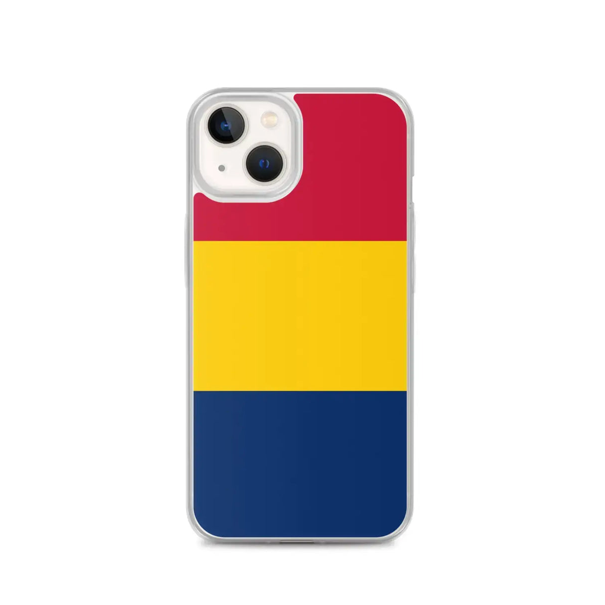 Coque iphone drapeau tchad souple antichoc transparente