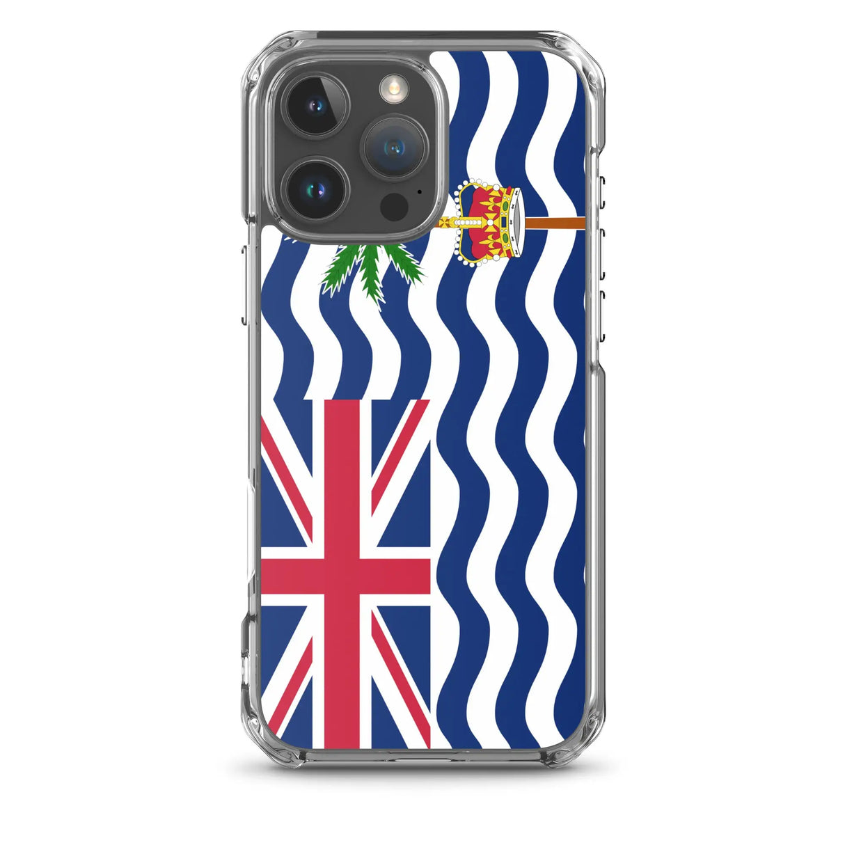 Coque iphone drapeau territoire britannique souple antichoc