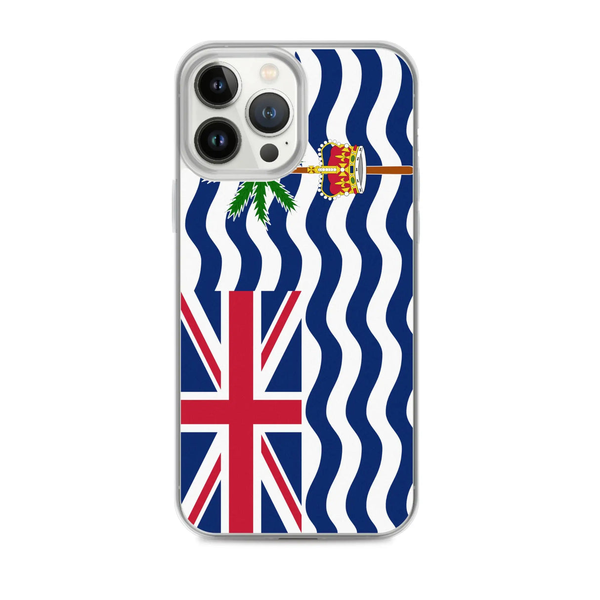Coque iphone drapeau territoire britannique souple antichoc