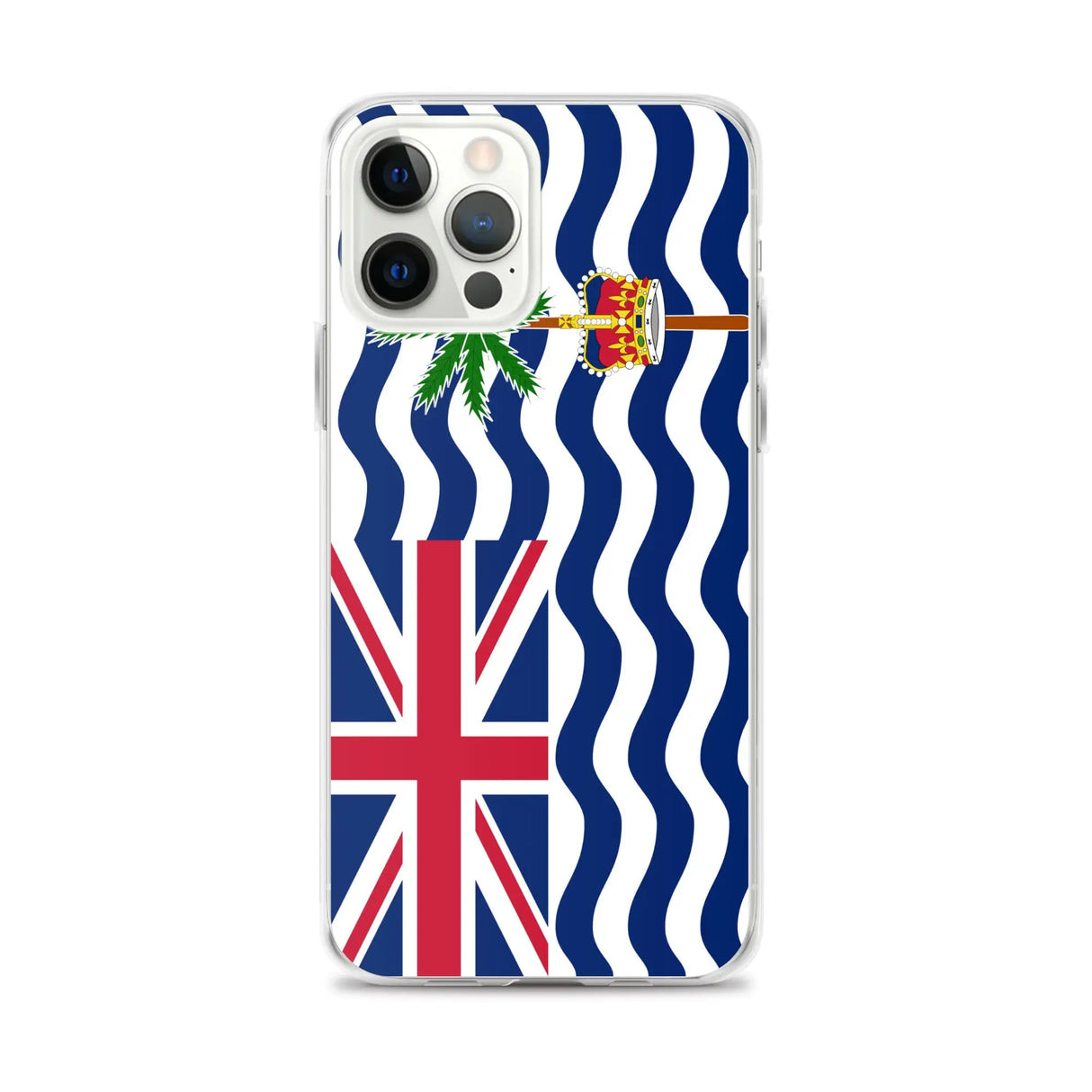 Coque iphone drapeau territoire britannique souple antichoc