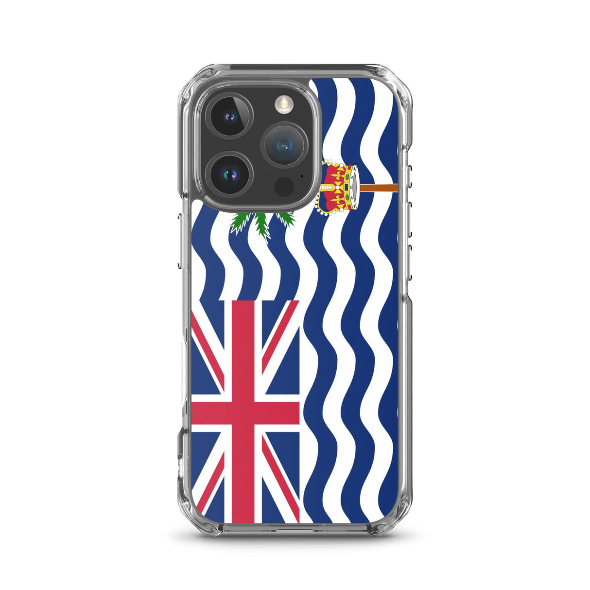 Coque iphone drapeau territoire britannique souple antichoc