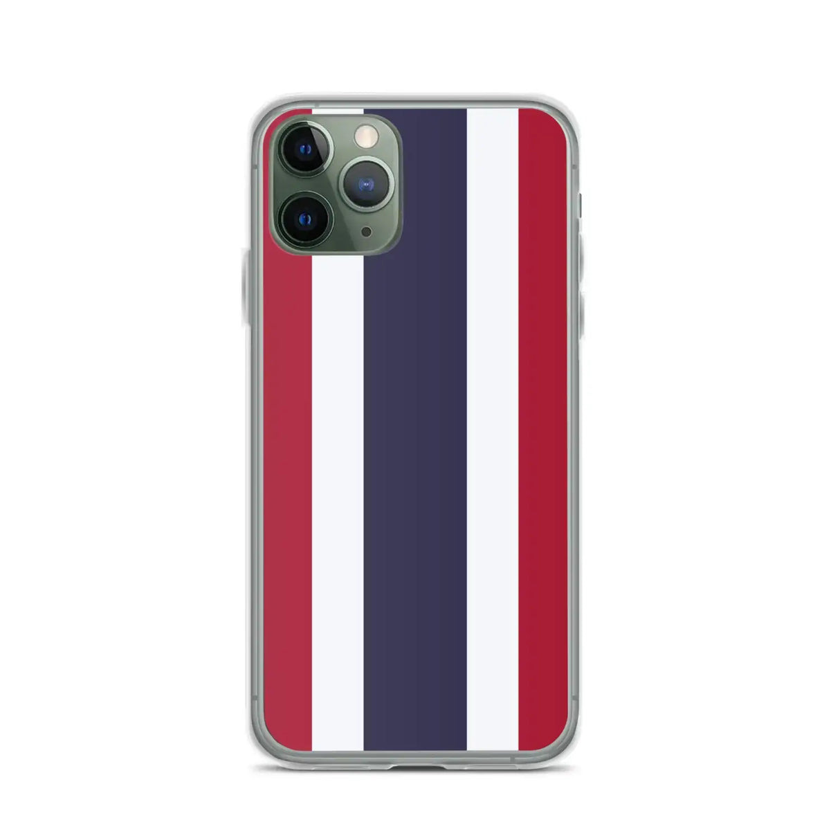 Coque iphone drapeau thaïlande souple antichoc transparente