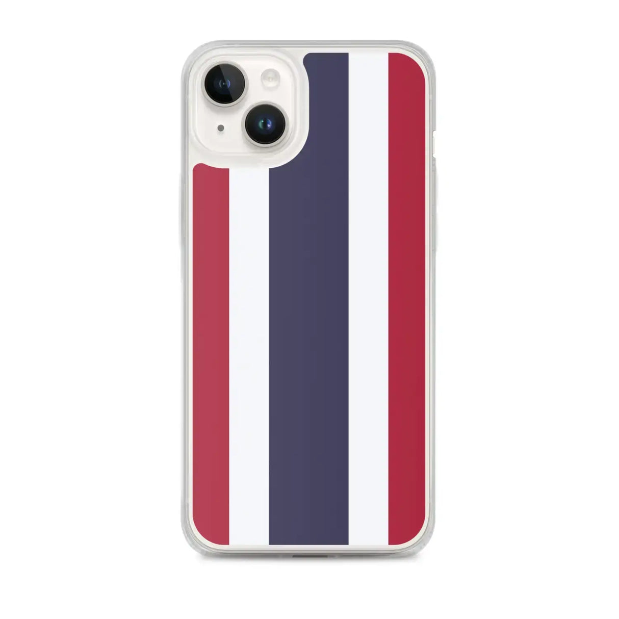 Coque iphone drapeau thaïlande souple antichoc transparente