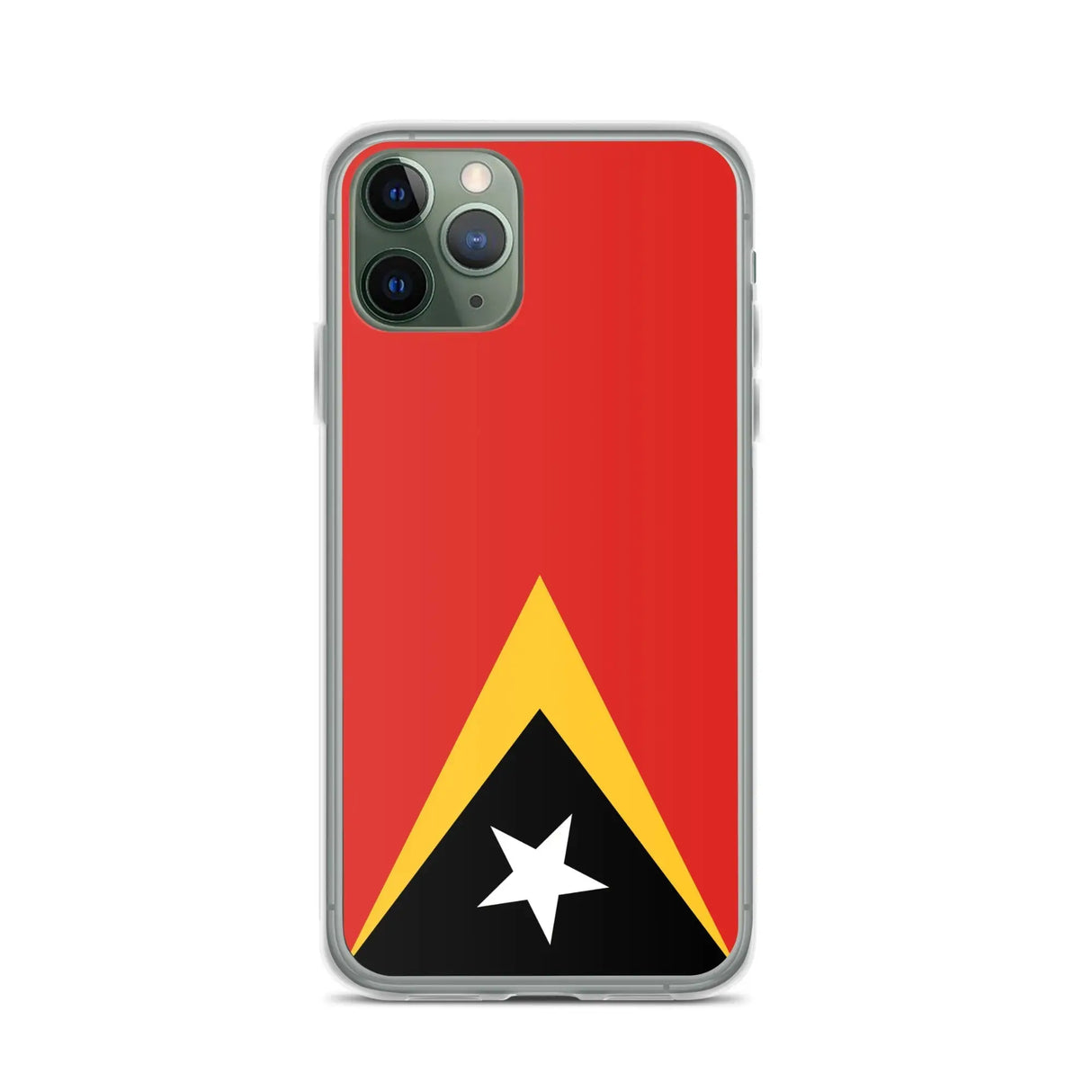 Coque iphone drapeau timor oriental souple antichoc