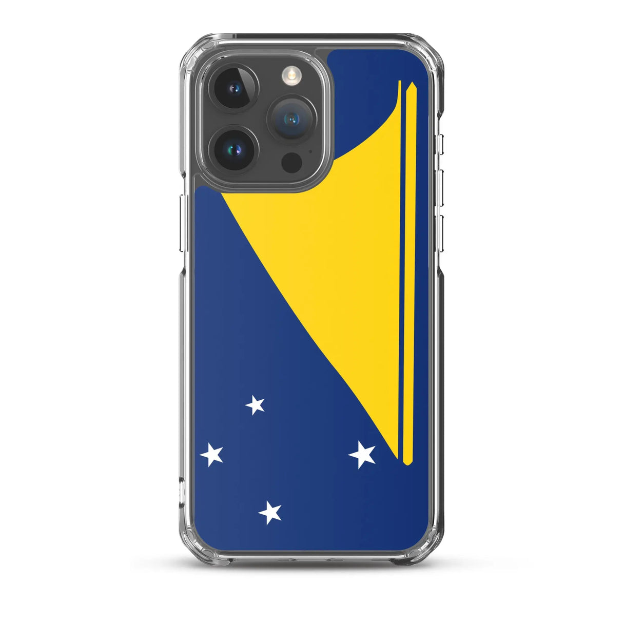 Coque iphone drapeau tokelau souple antichoc transparente