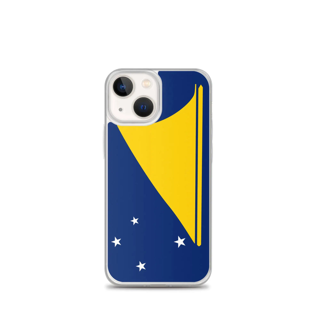 Coque iphone drapeau tokelau souple antichoc transparente