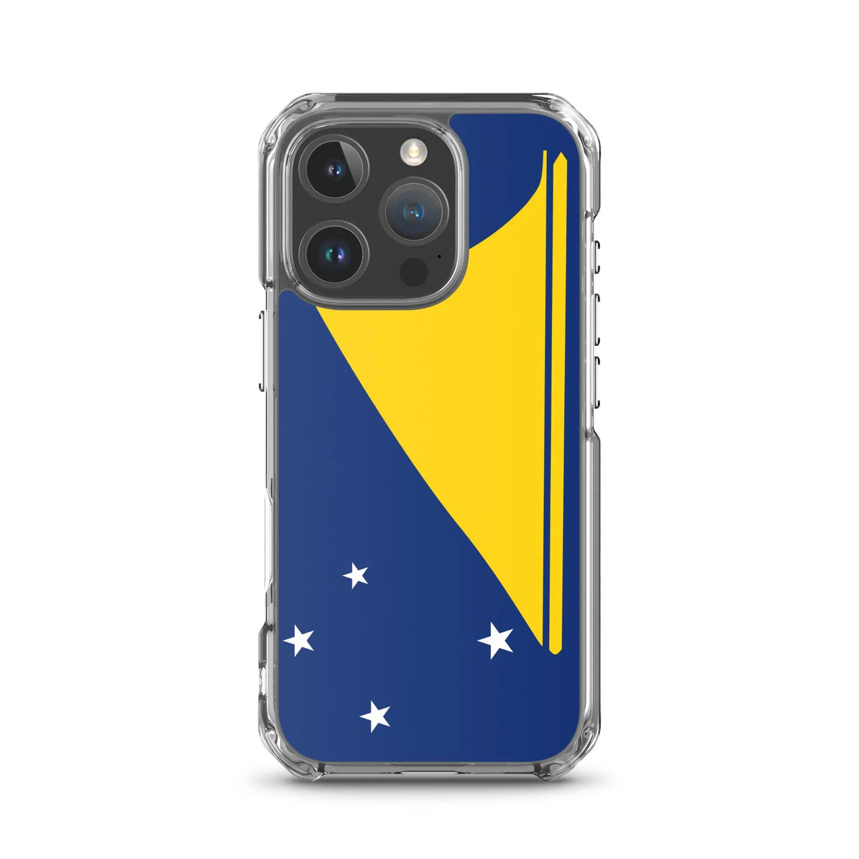 Coque iphone drapeau tokelau souple antichoc transparente