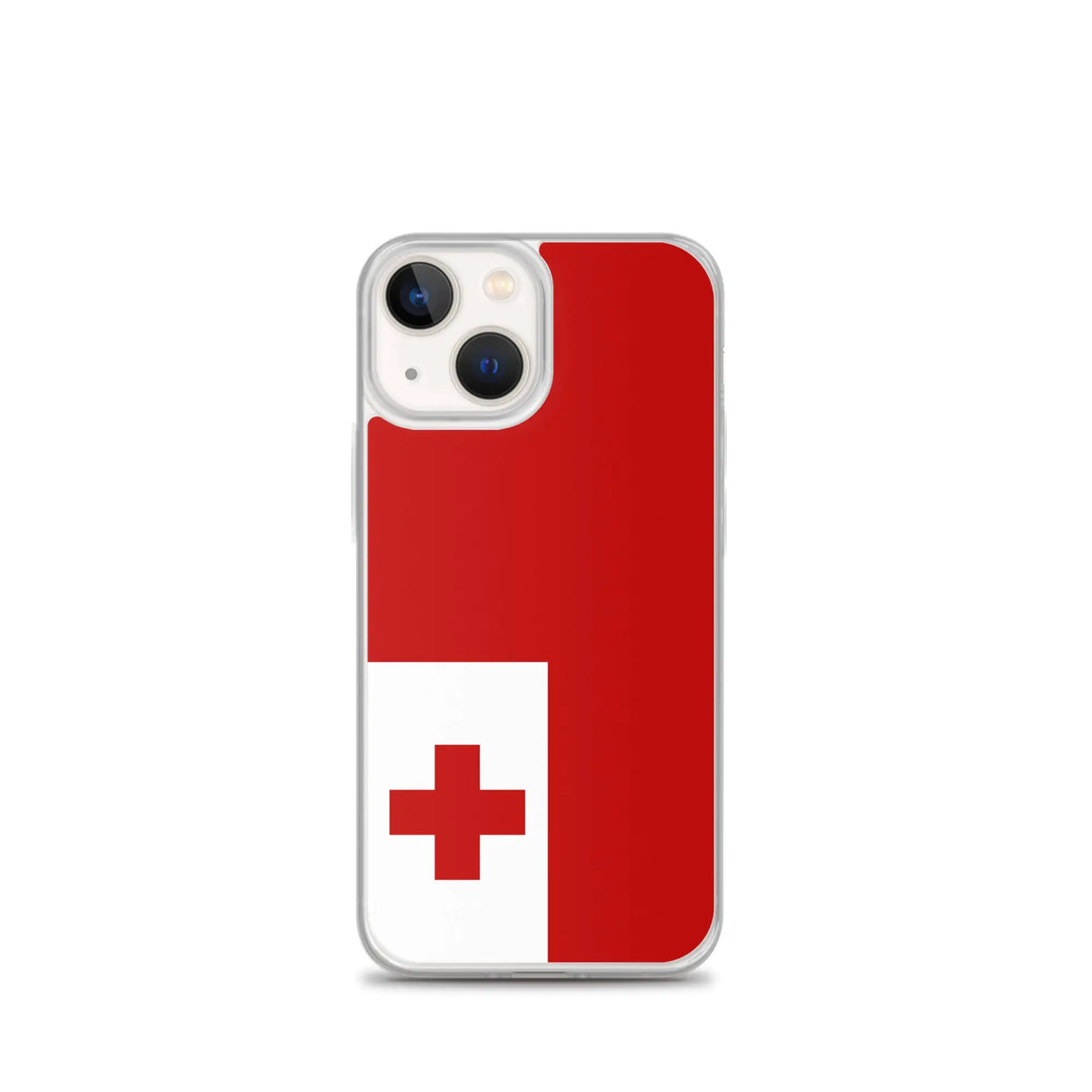 Coque iphone drapeau tonga souple antichoc transparente