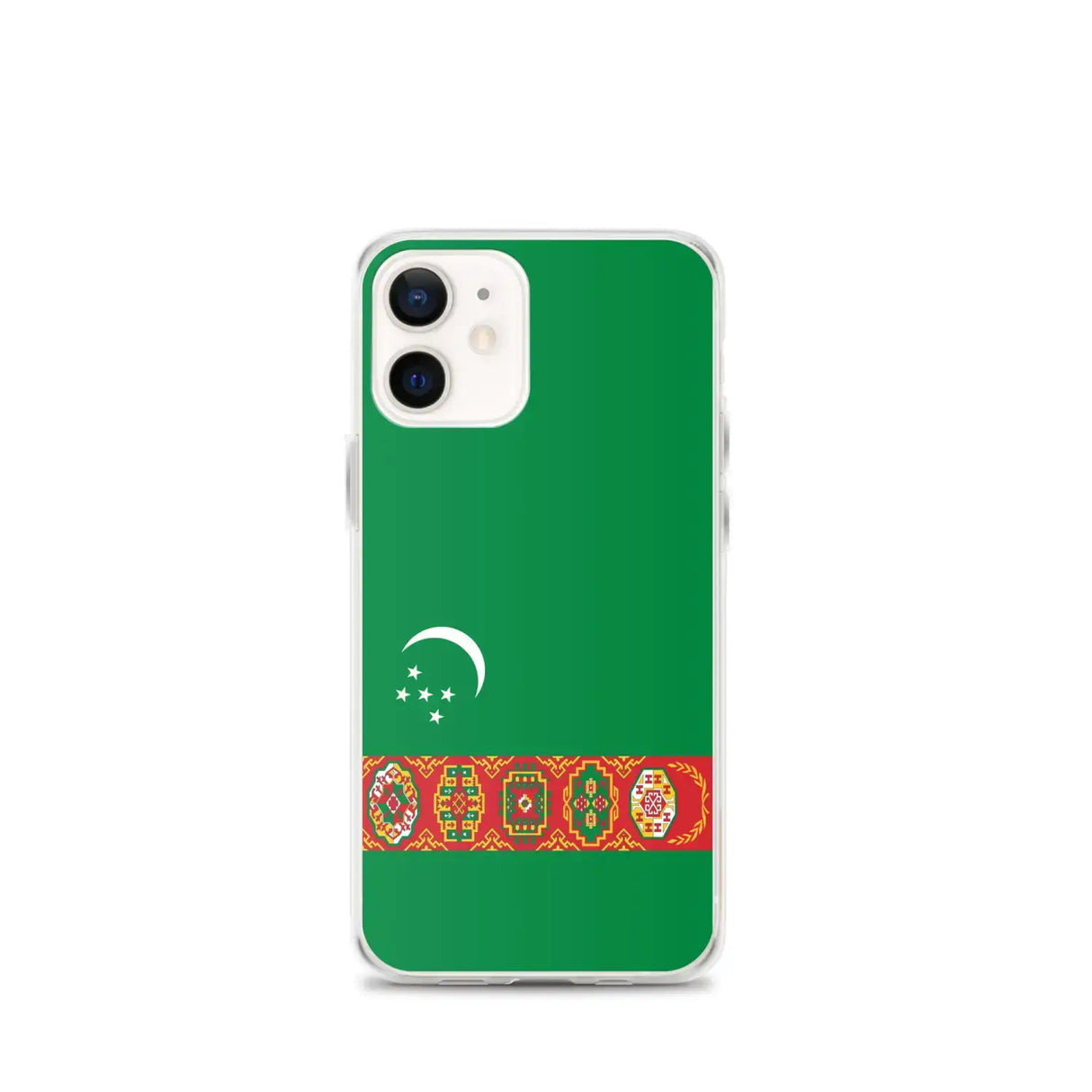 Coque iphone drapeau turkménistan souple antichoc