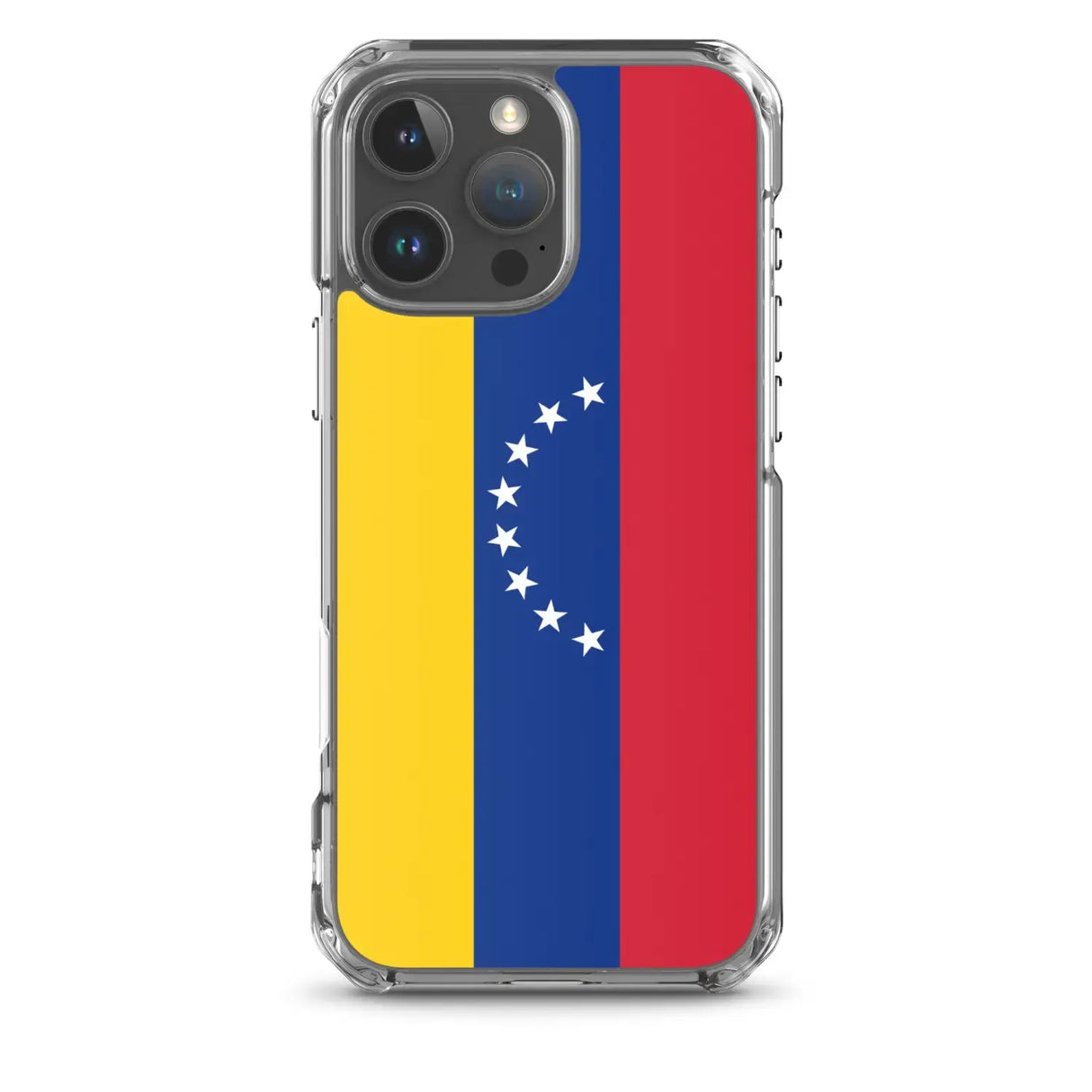 Coque iphone drapeau venezuela souple antichoc transparente